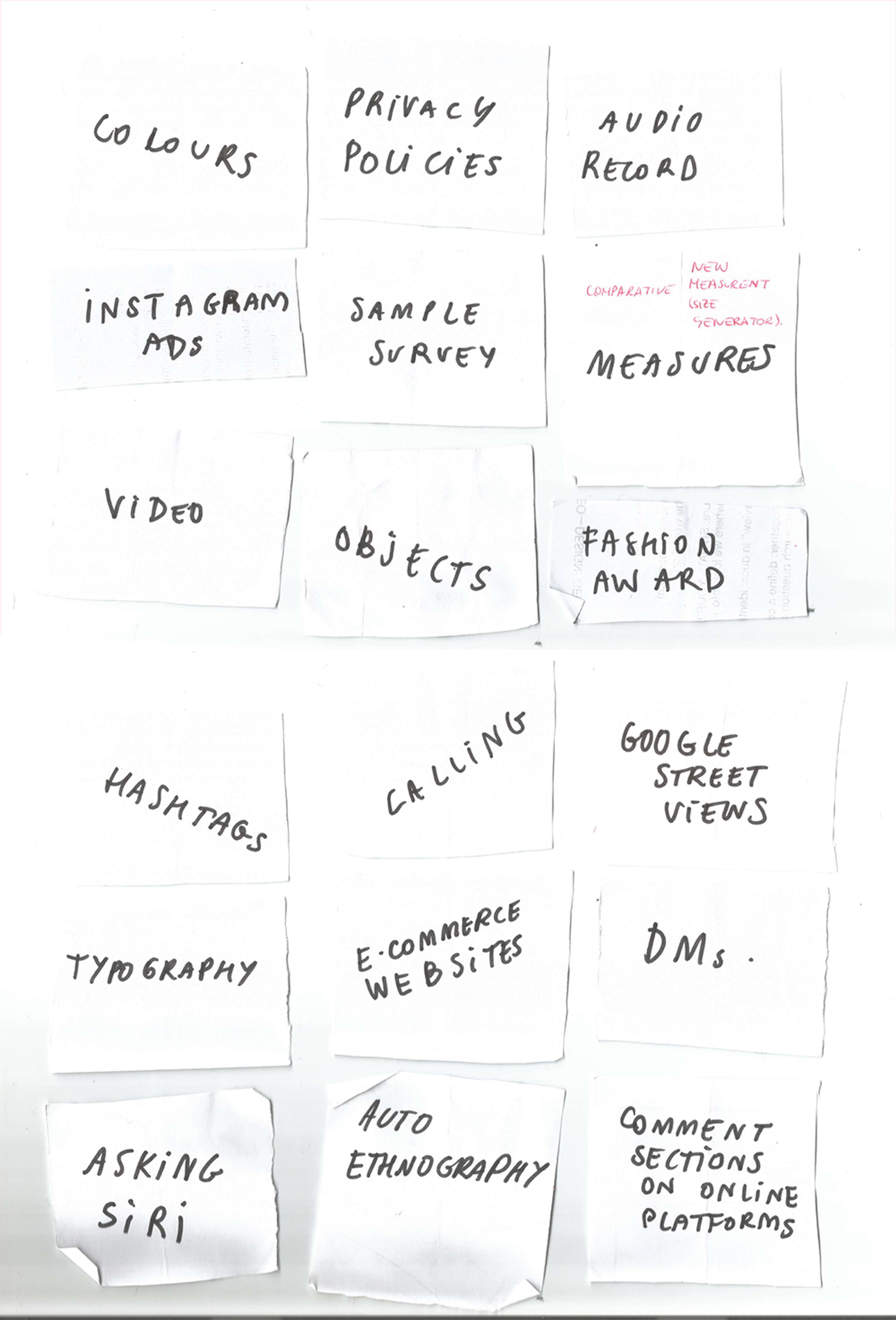 Workshop "Generative Devices"​ on the basics of research methods with MA Geo-Design at Design Academy Eindhoven by Floriane Misslin
