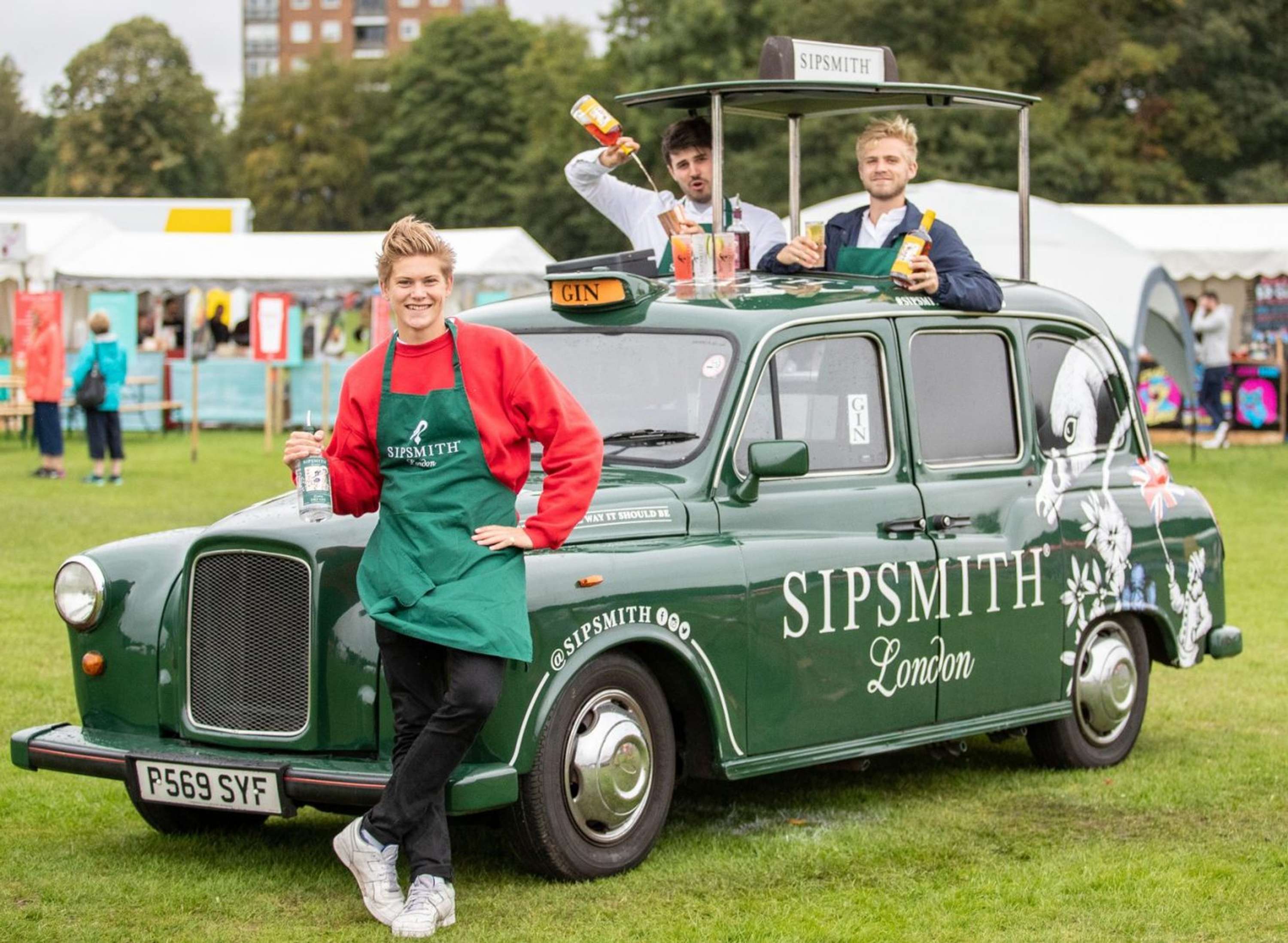 Sipsmith Gin Cabs by Taffie Mauluka