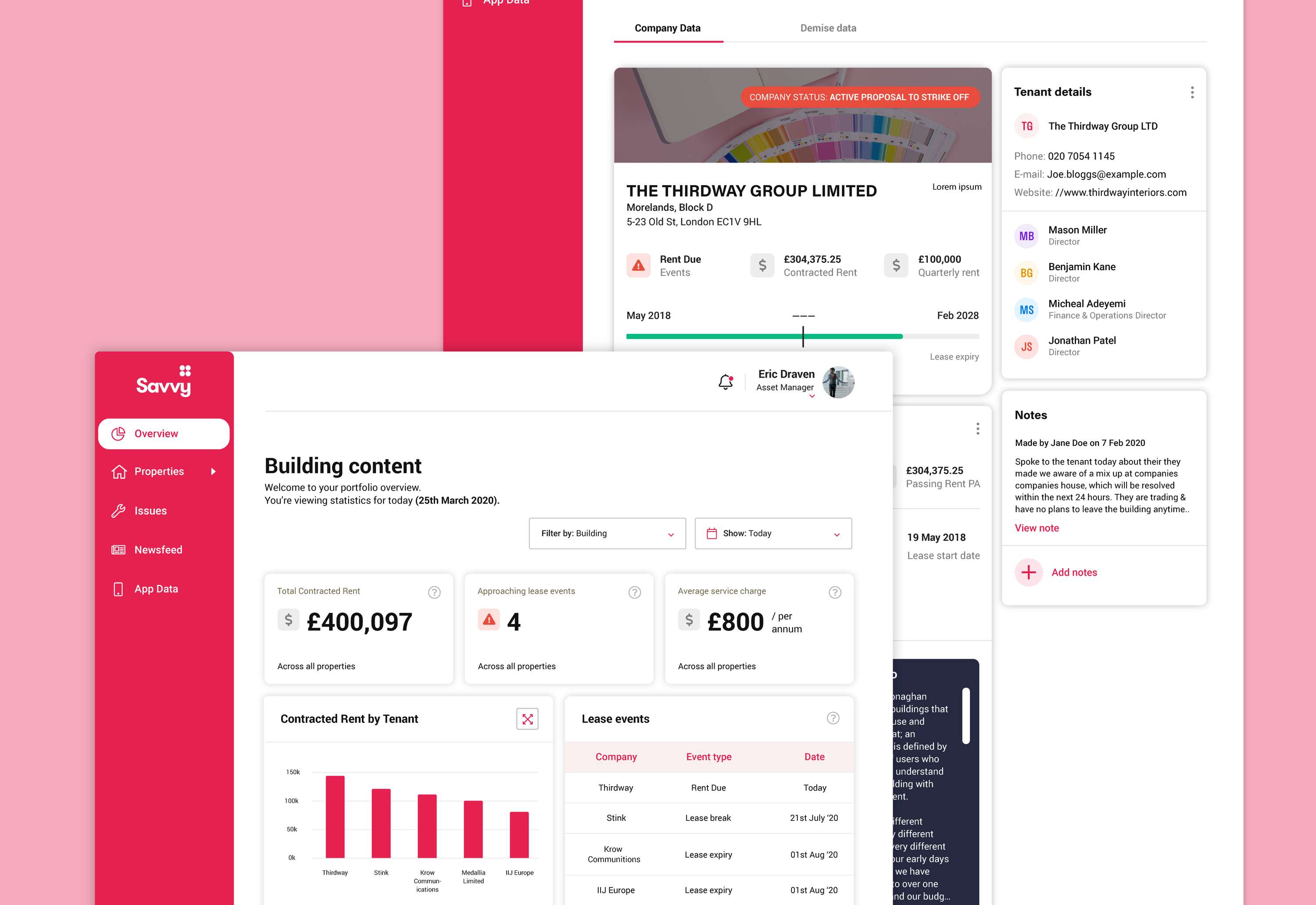 Savvy Webapp by JC Cowell