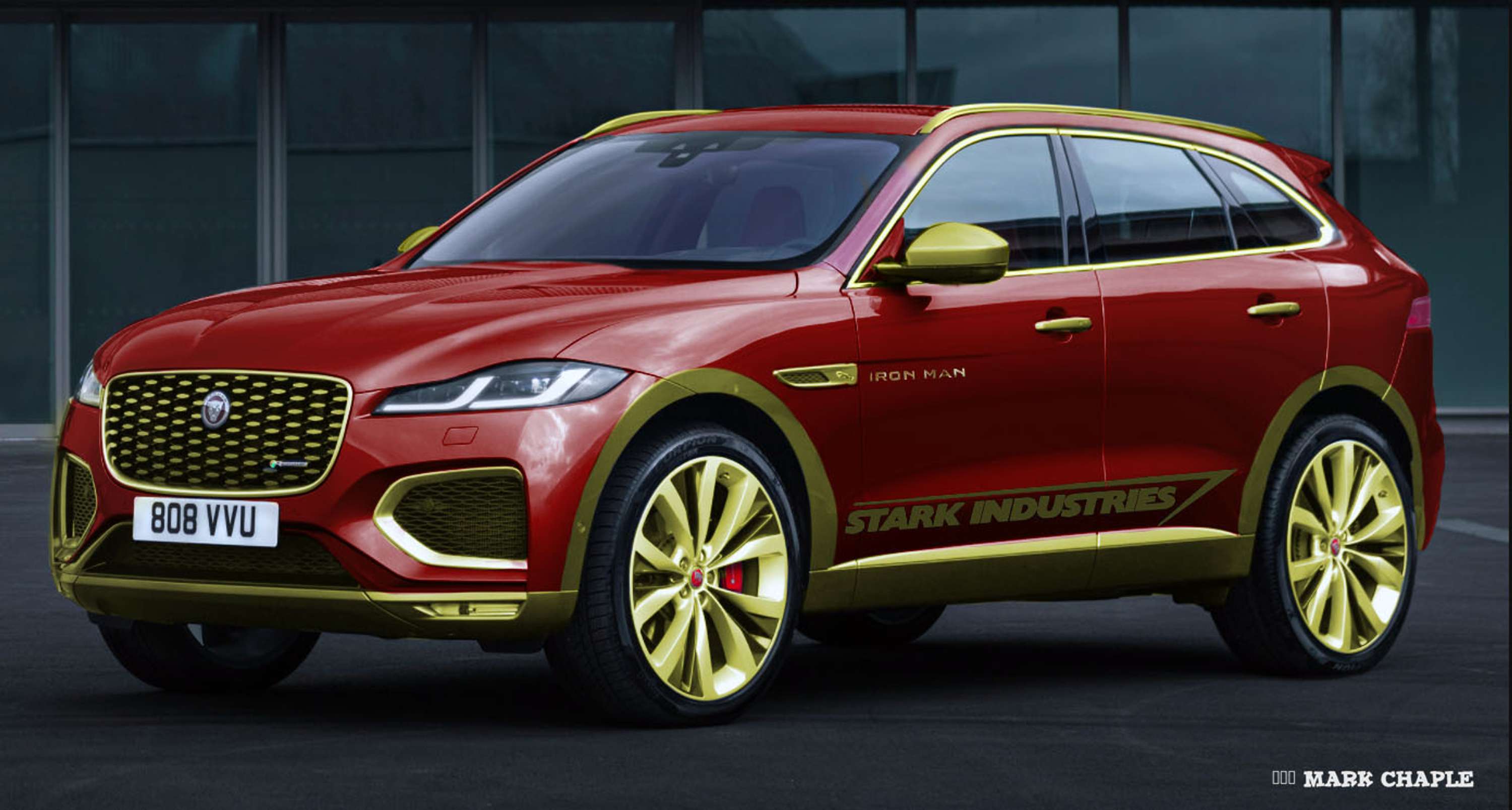 @@@ 2020 Jaguar F-Pace R-Dynamic - IRON MAN by Mark Chaple