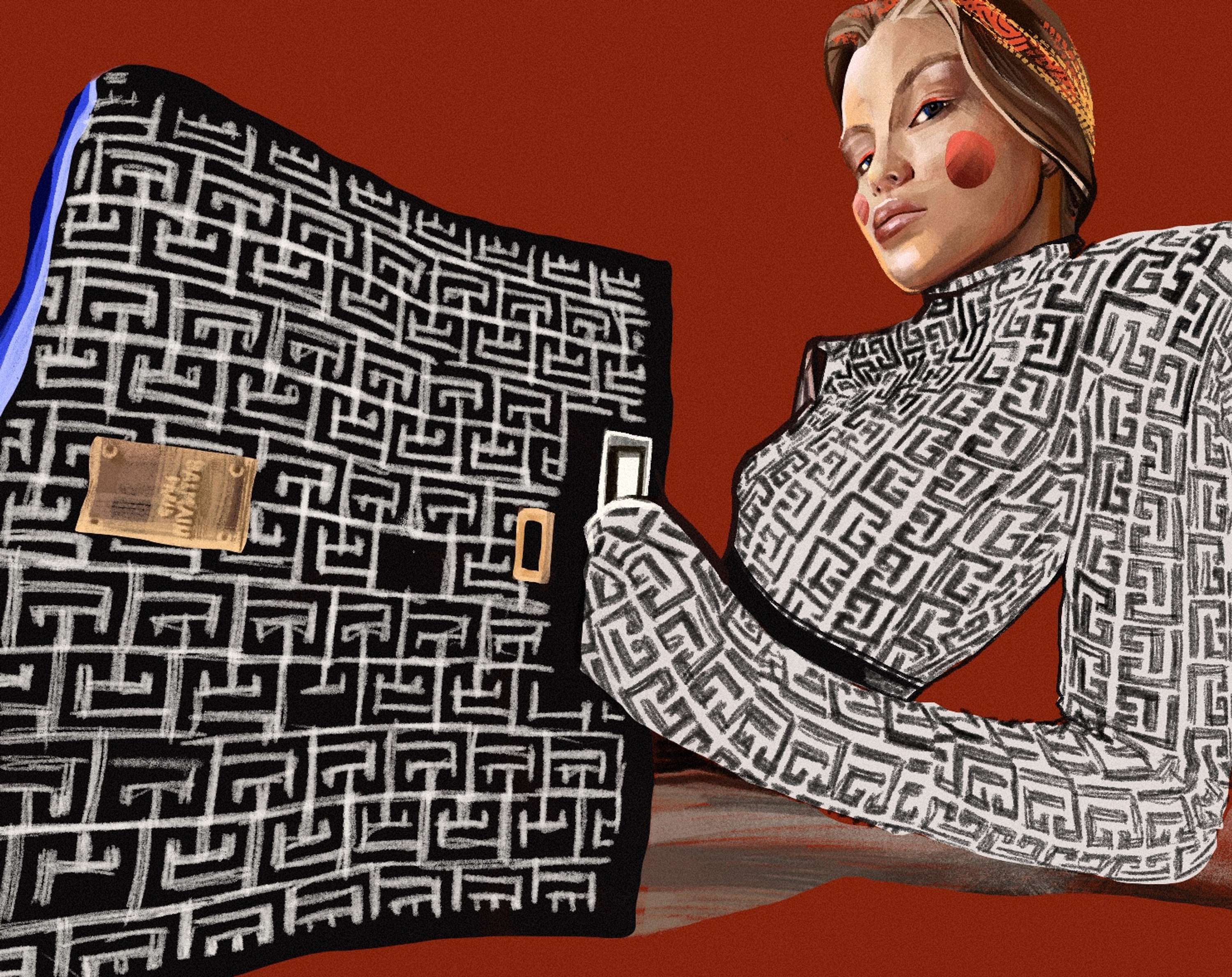 BALMAIN by NADIN ROSLAVTEVA
