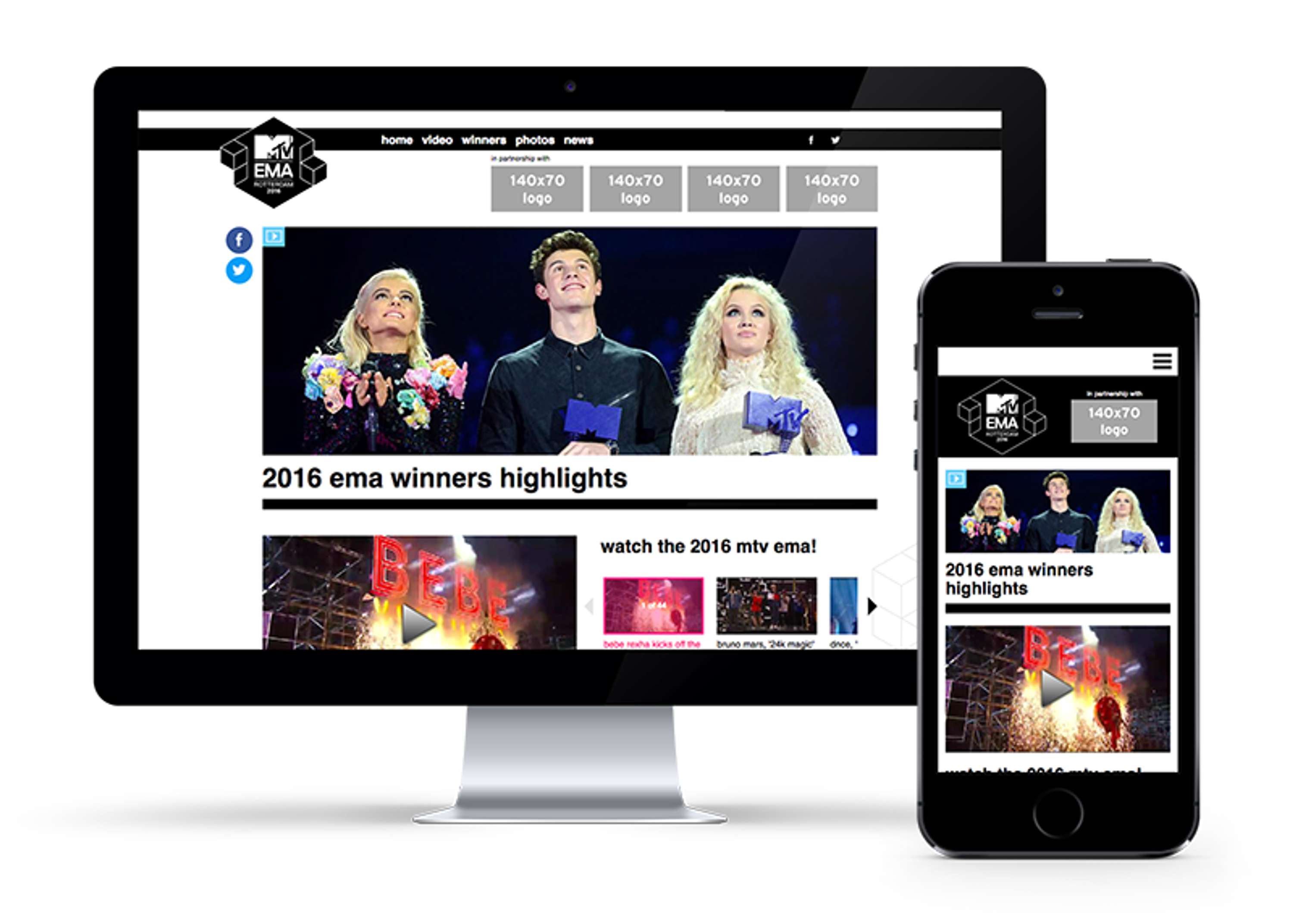 MTV EMA Design by Elizabeth Starkey