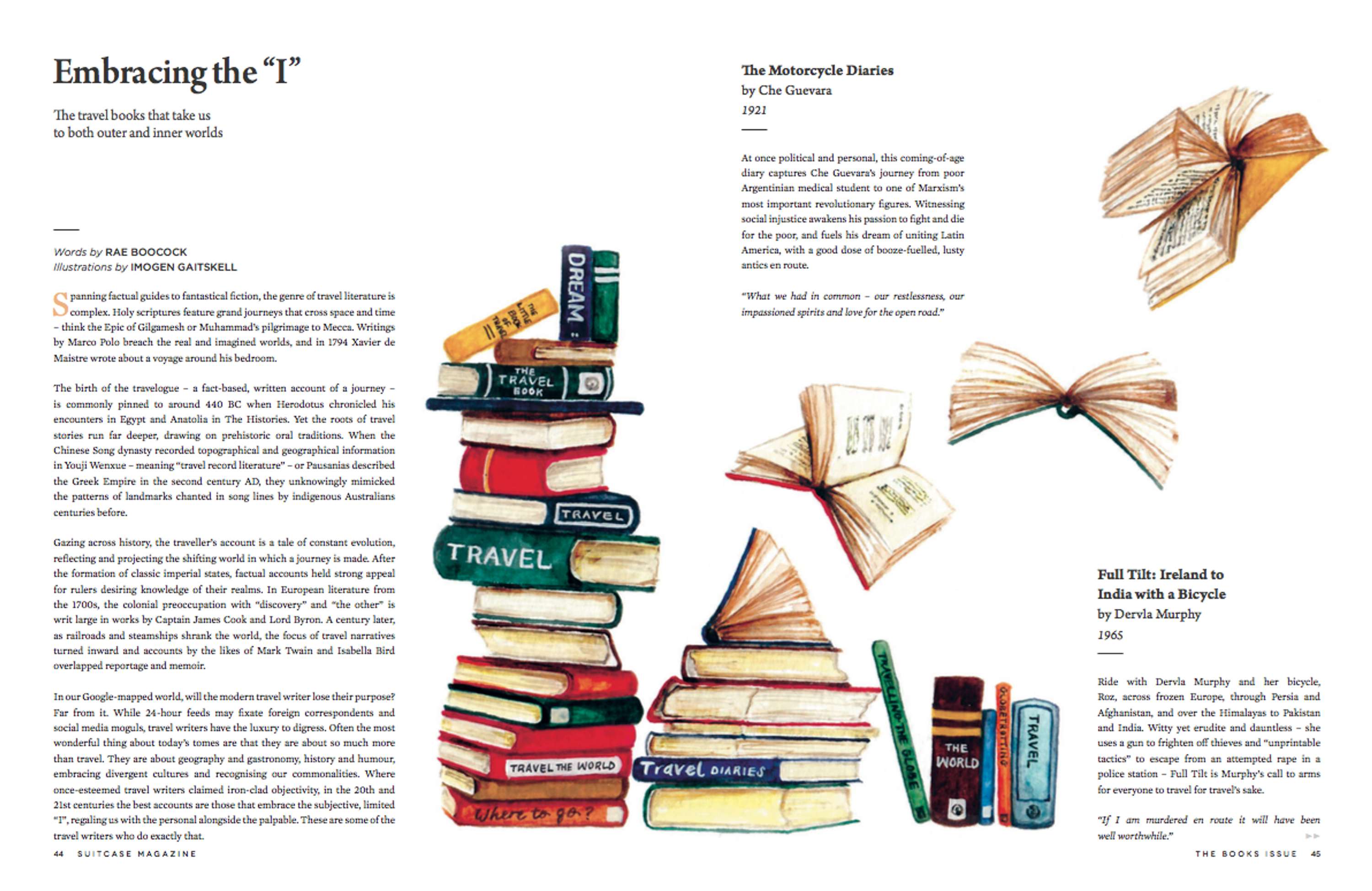 Editing // SUITCASE Vol. 27, The Books Issue by Olivia Squire