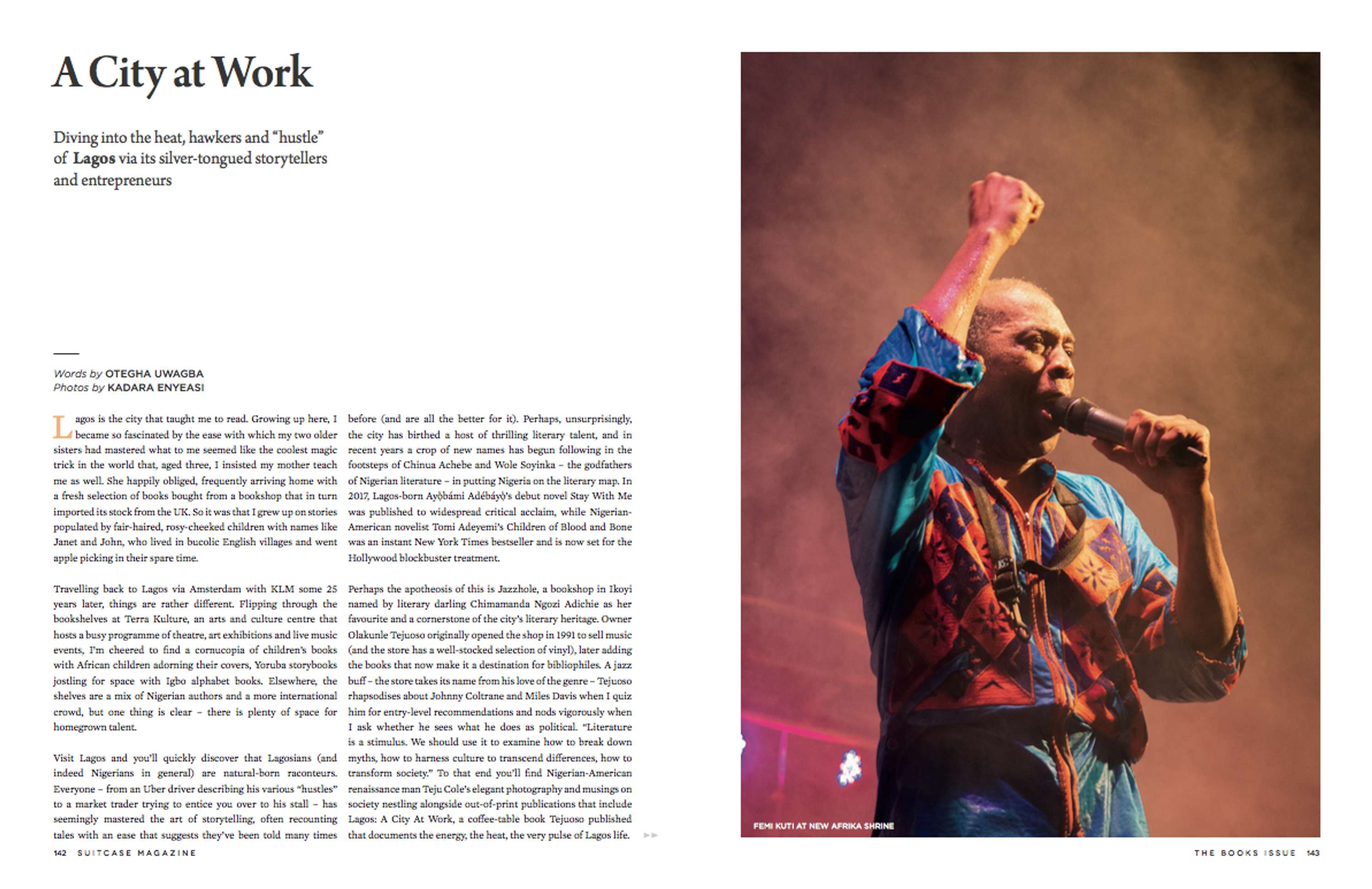 Editing // SUITCASE Vol. 27, The Books Issue by Olivia Squire