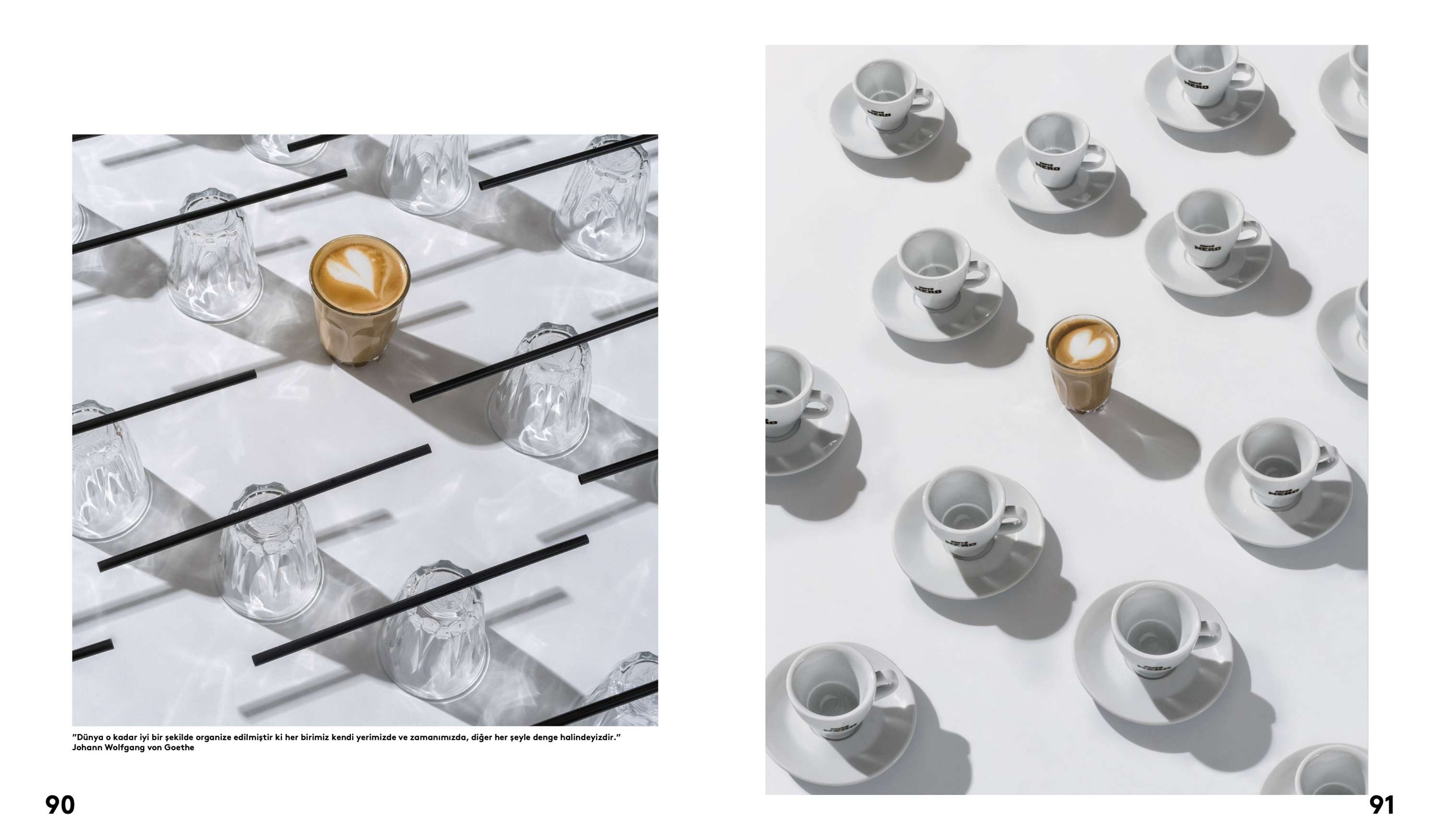 Just Perfect Editorial Shooting for Caffe Nero by Yağız Pekkaya