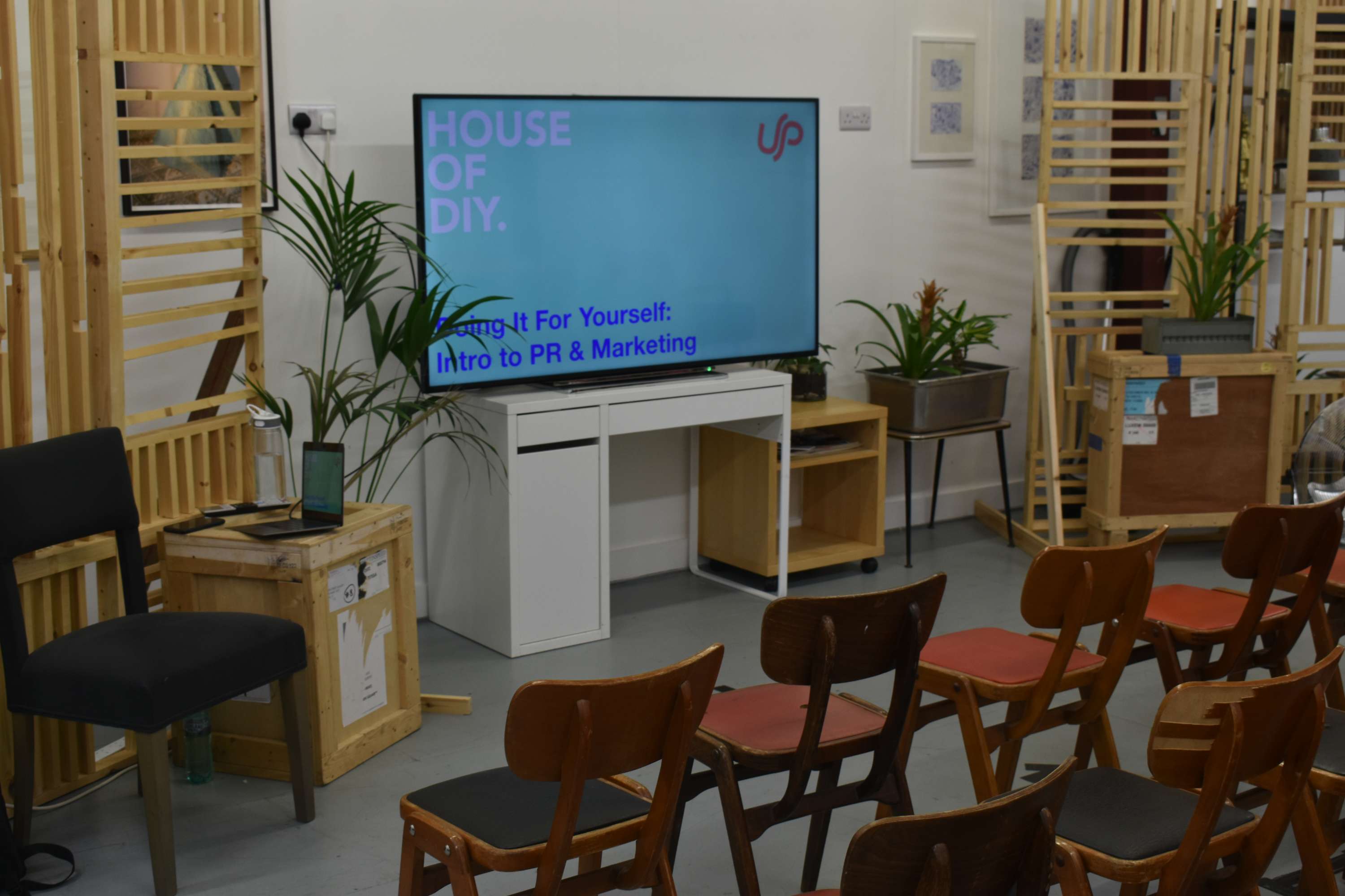 DIY PR workshop at Underpinned by Rachel White