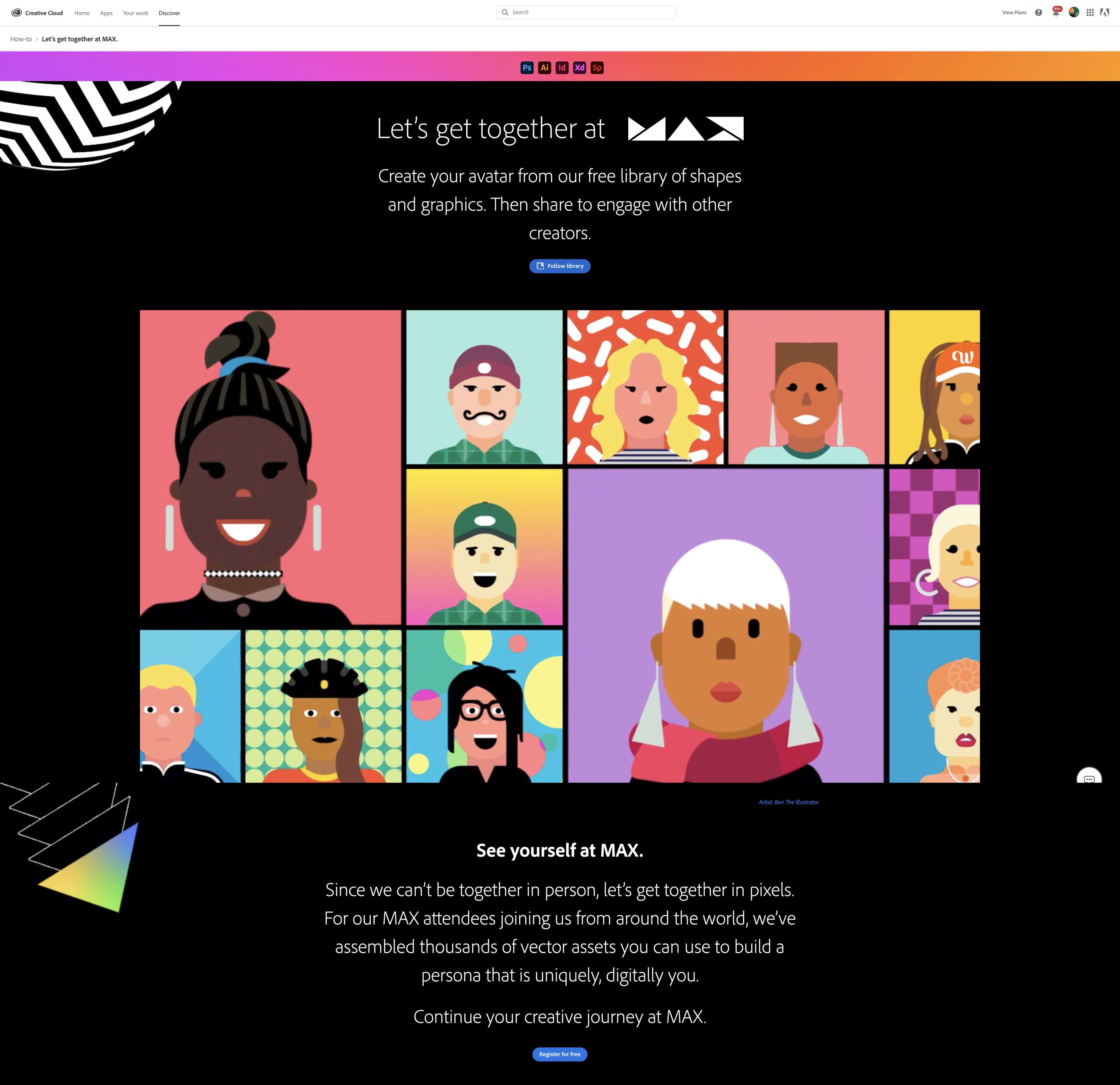 Adobe MAX by Ben the Illustrator