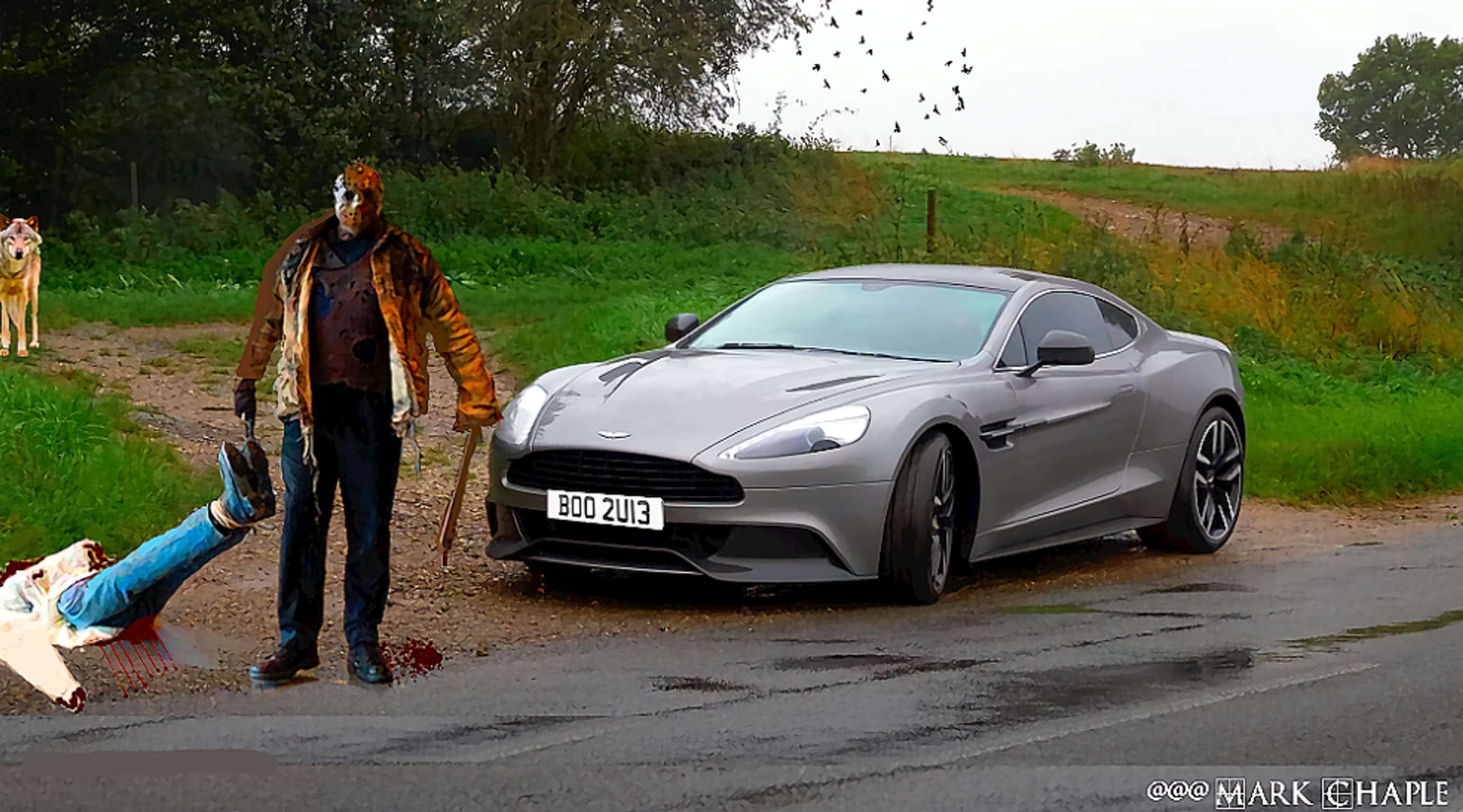 @@@ 2014 Aston Martin Vanquish / Jason Halloween by Mark Chaple