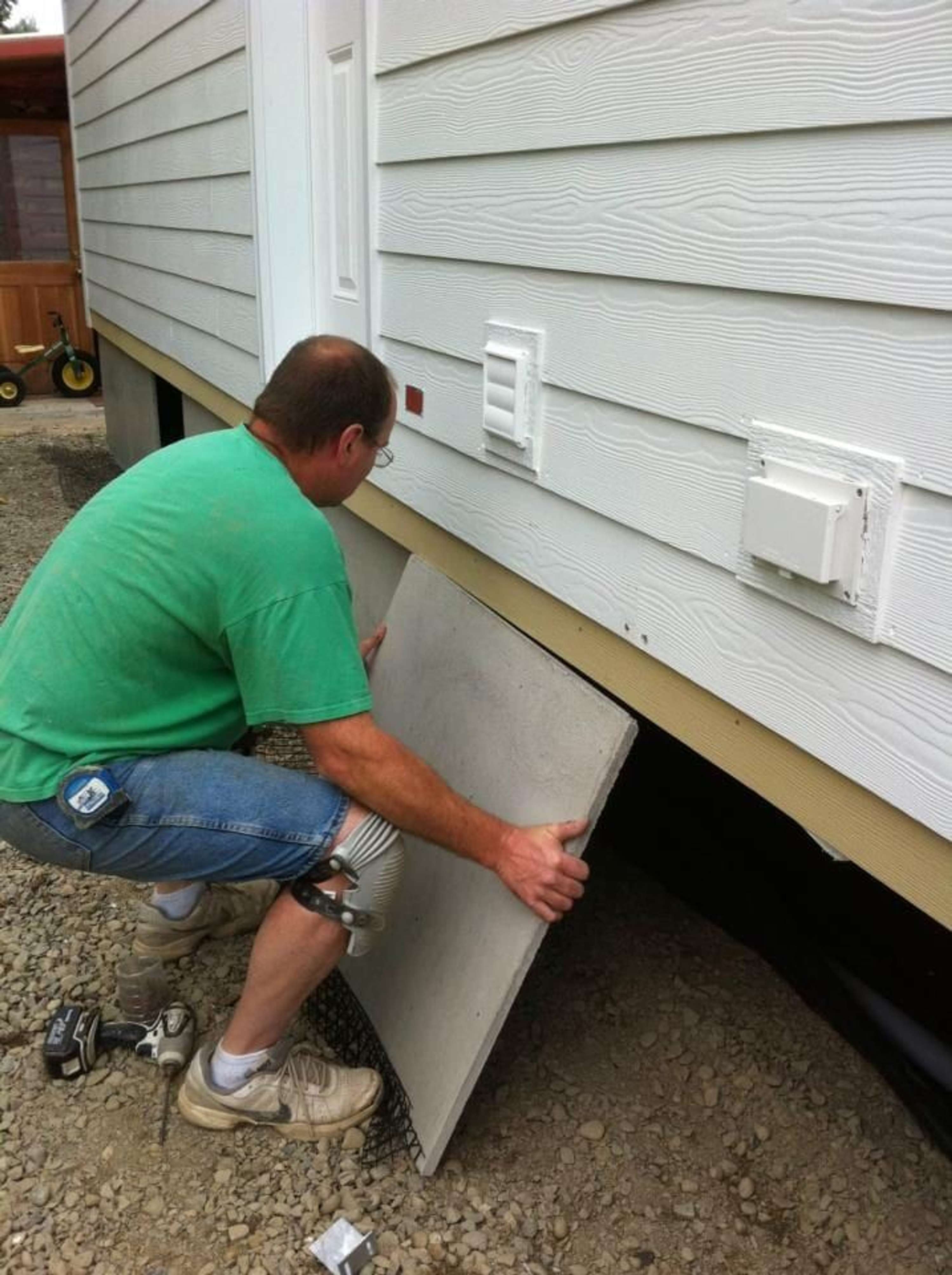 What is Mobile Home Underpinning by Eliza Barry