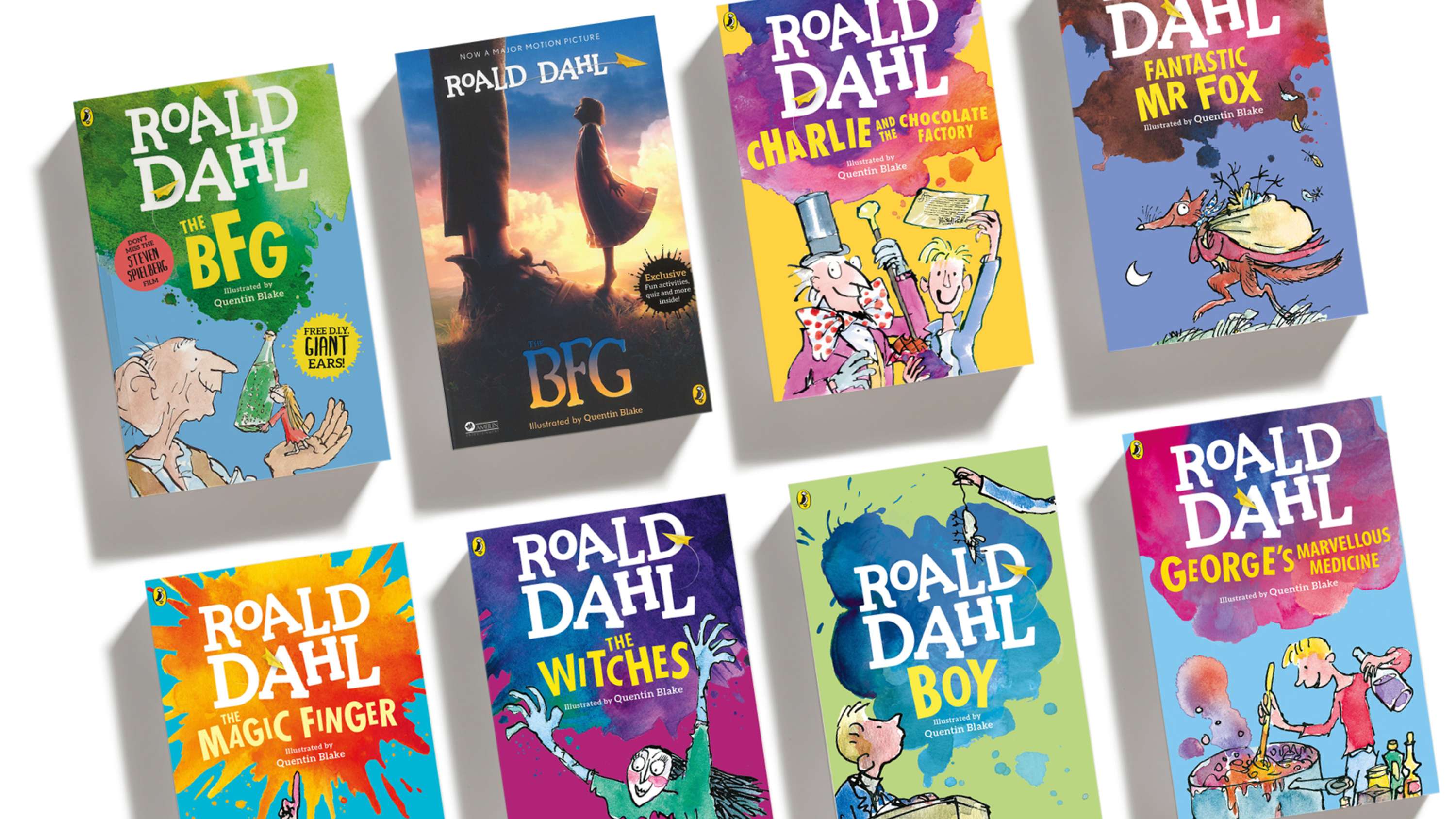 Roald Dahl Identity by Simon Holmes