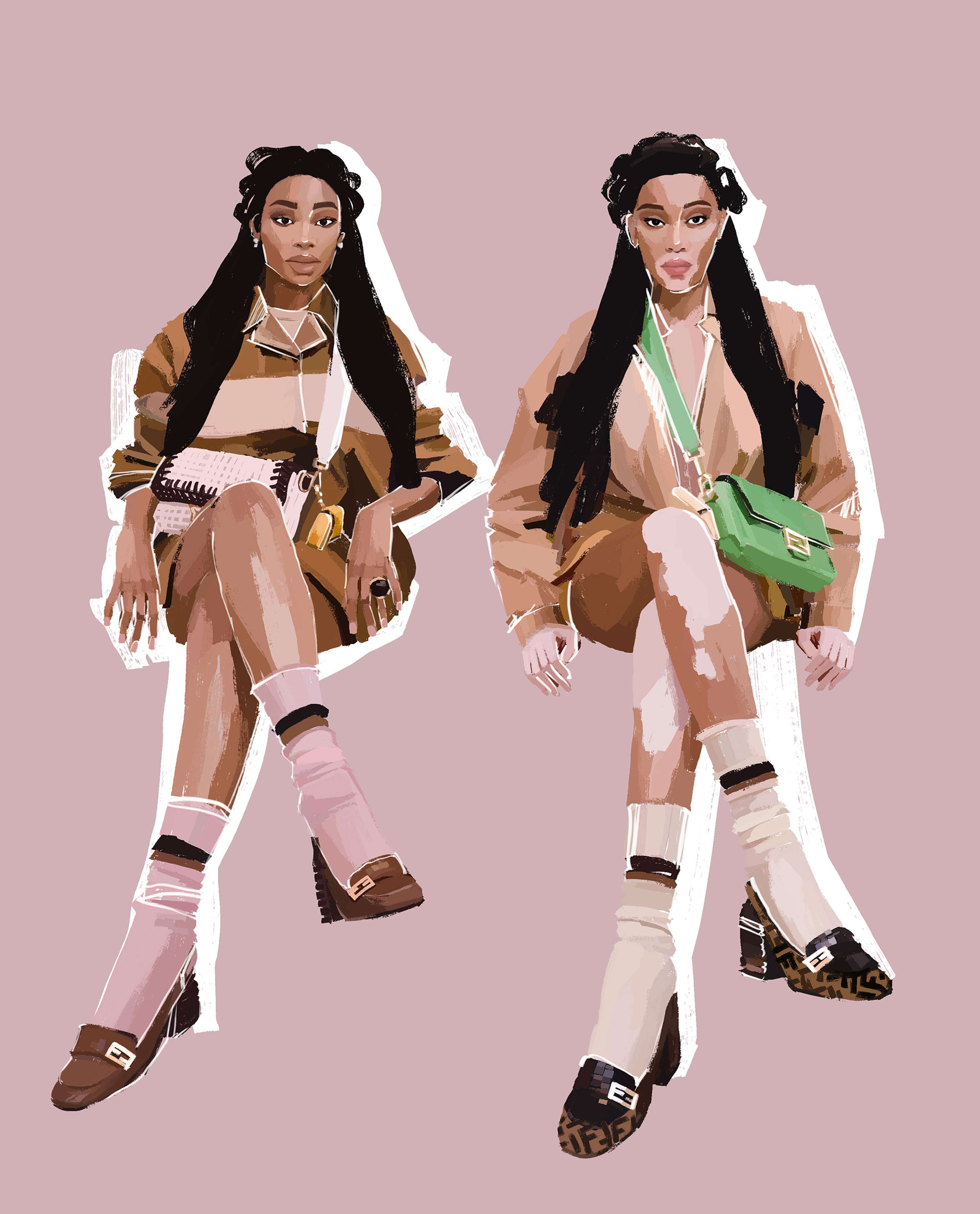 F is for Fendi by Ksenia Geller