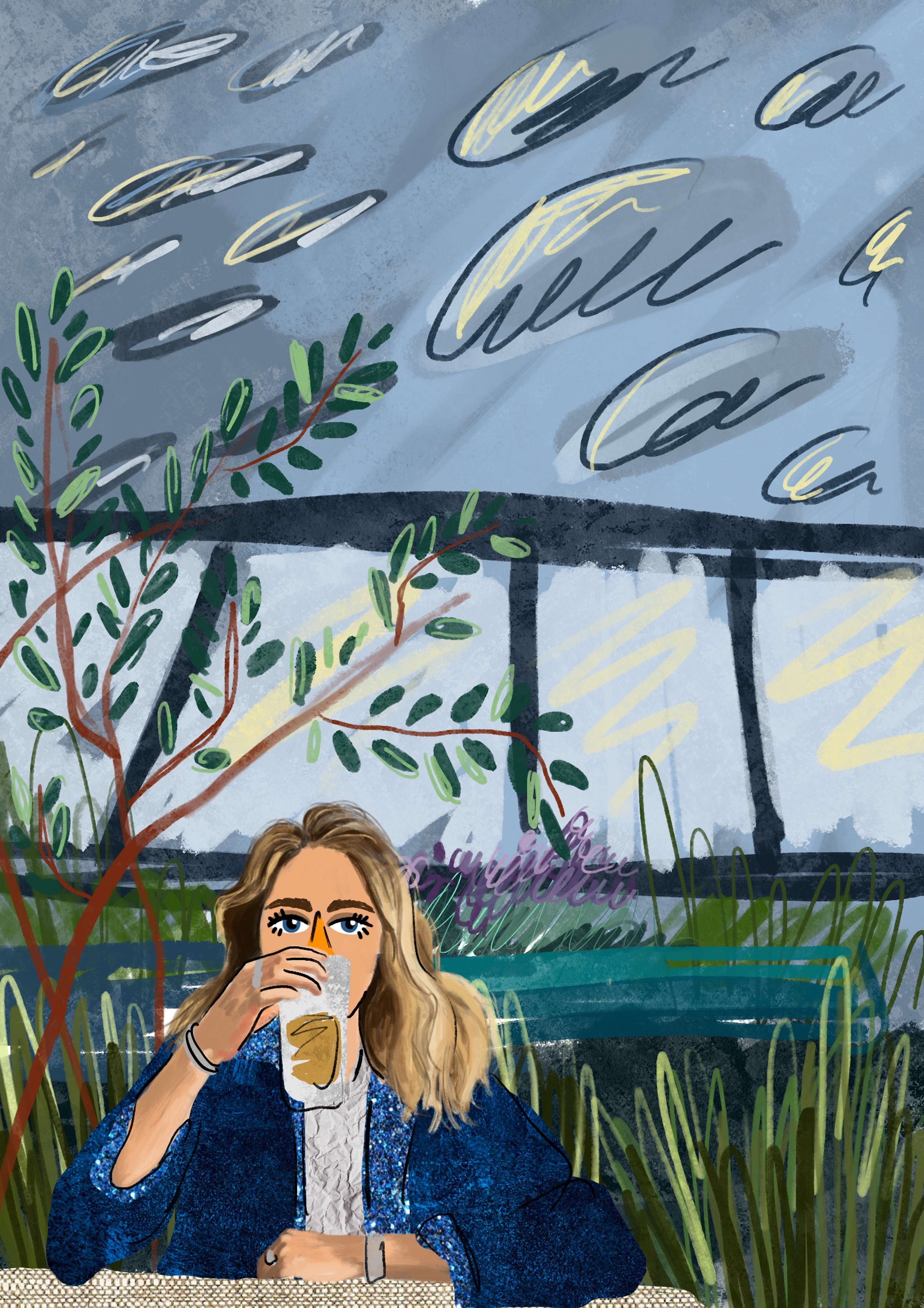 Outside Pubs by Sophie Bansal