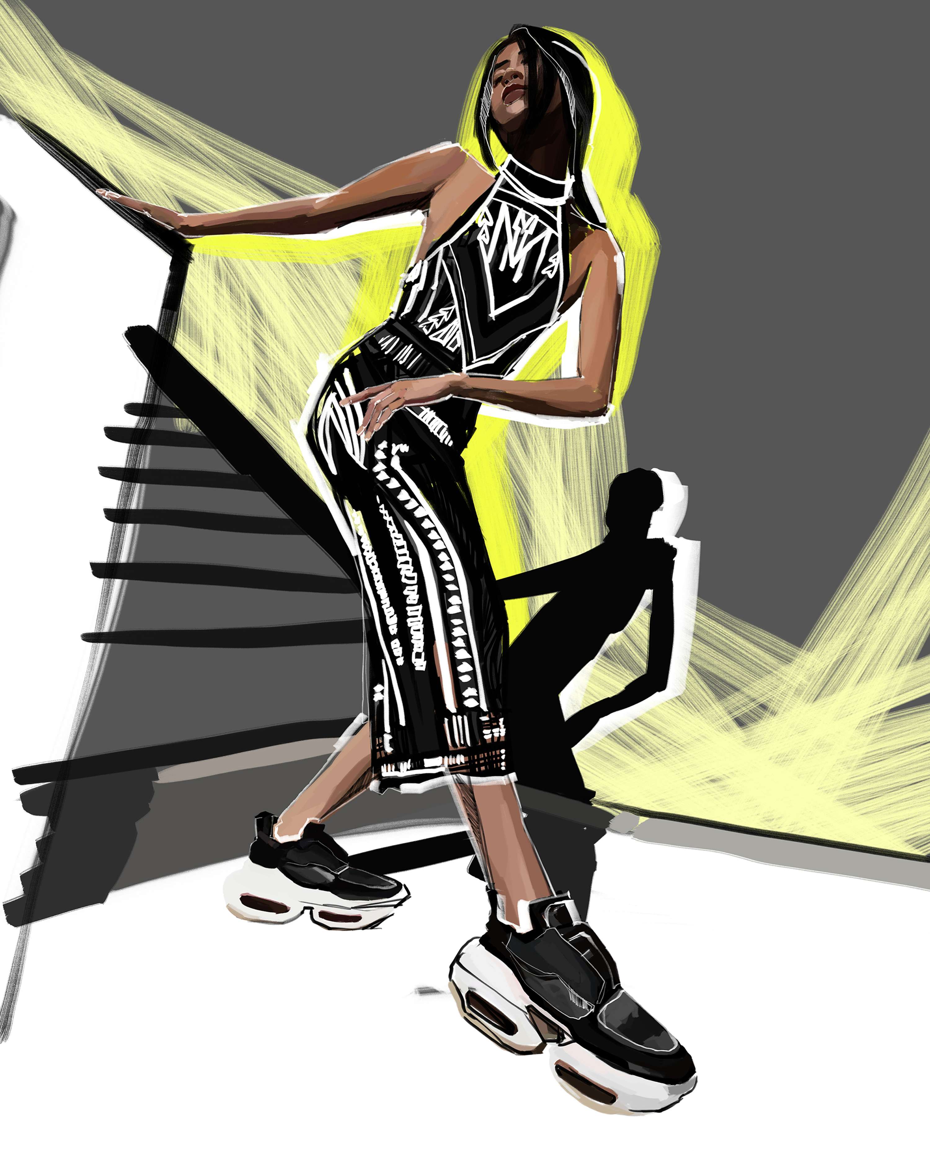 Balmain ss2021 by Ksenia Geller