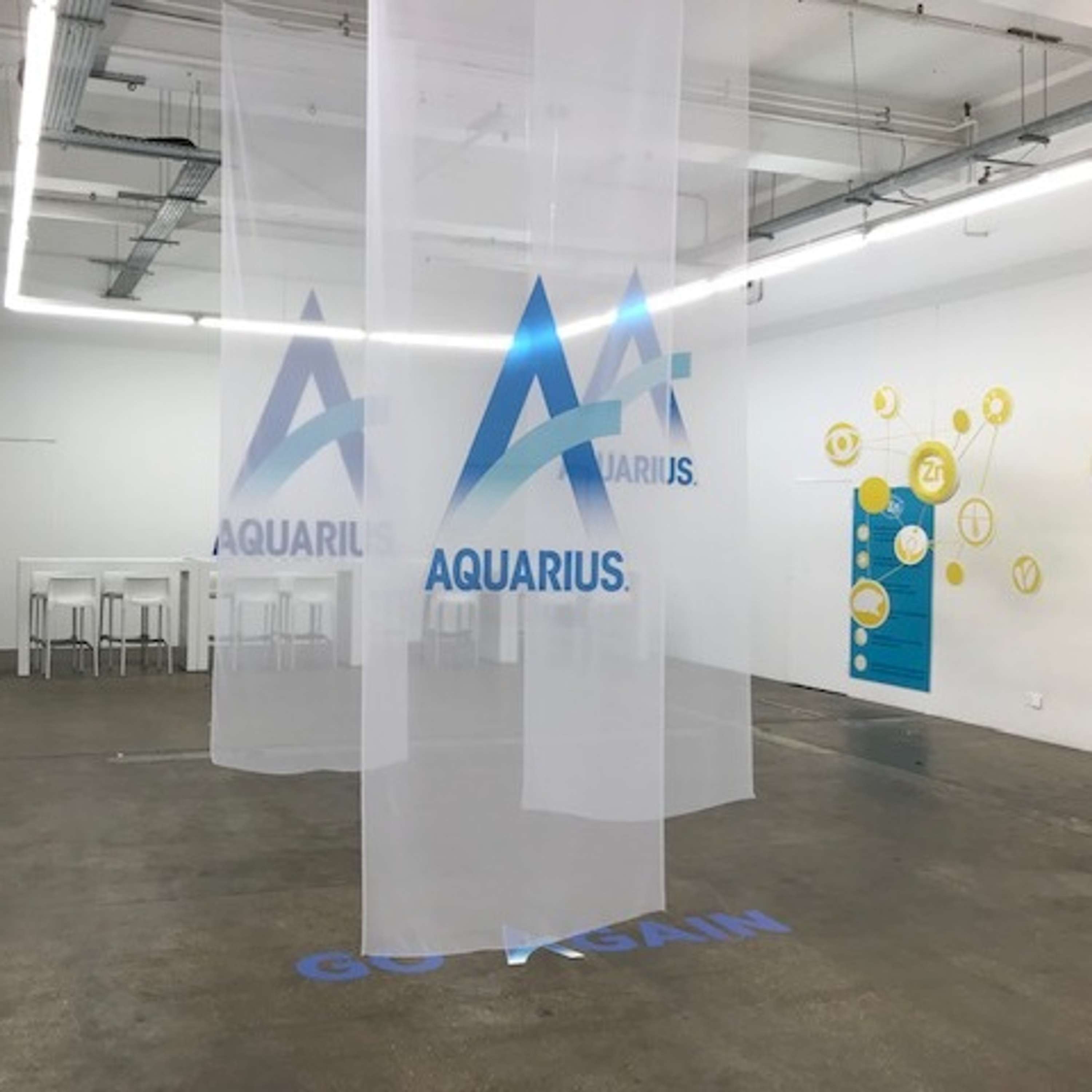 Launch of Aquarius (The Coca-Cola Company) by Minnie Copping