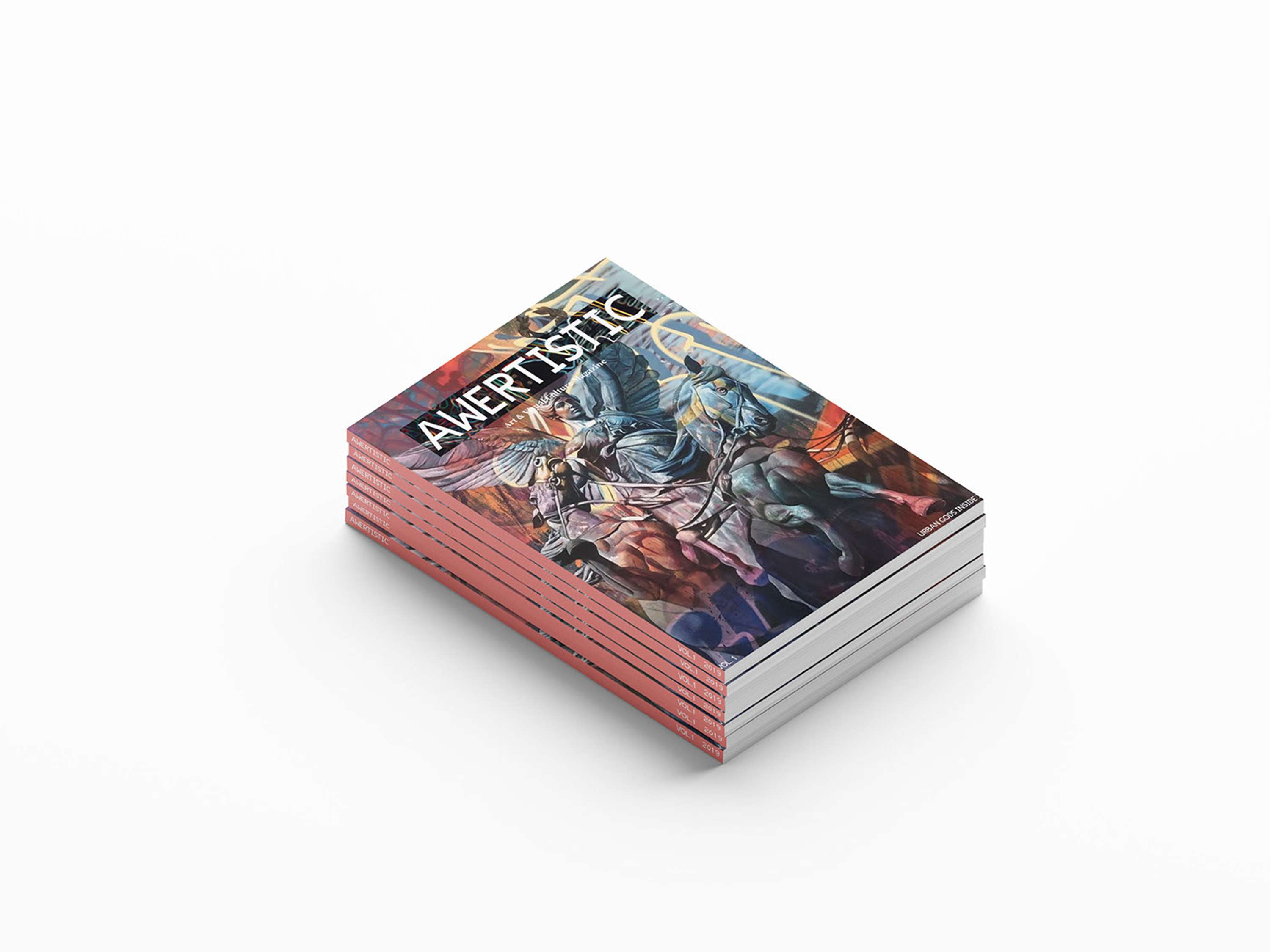 Awertistic mag | Editorial Design by Dalila Madureira