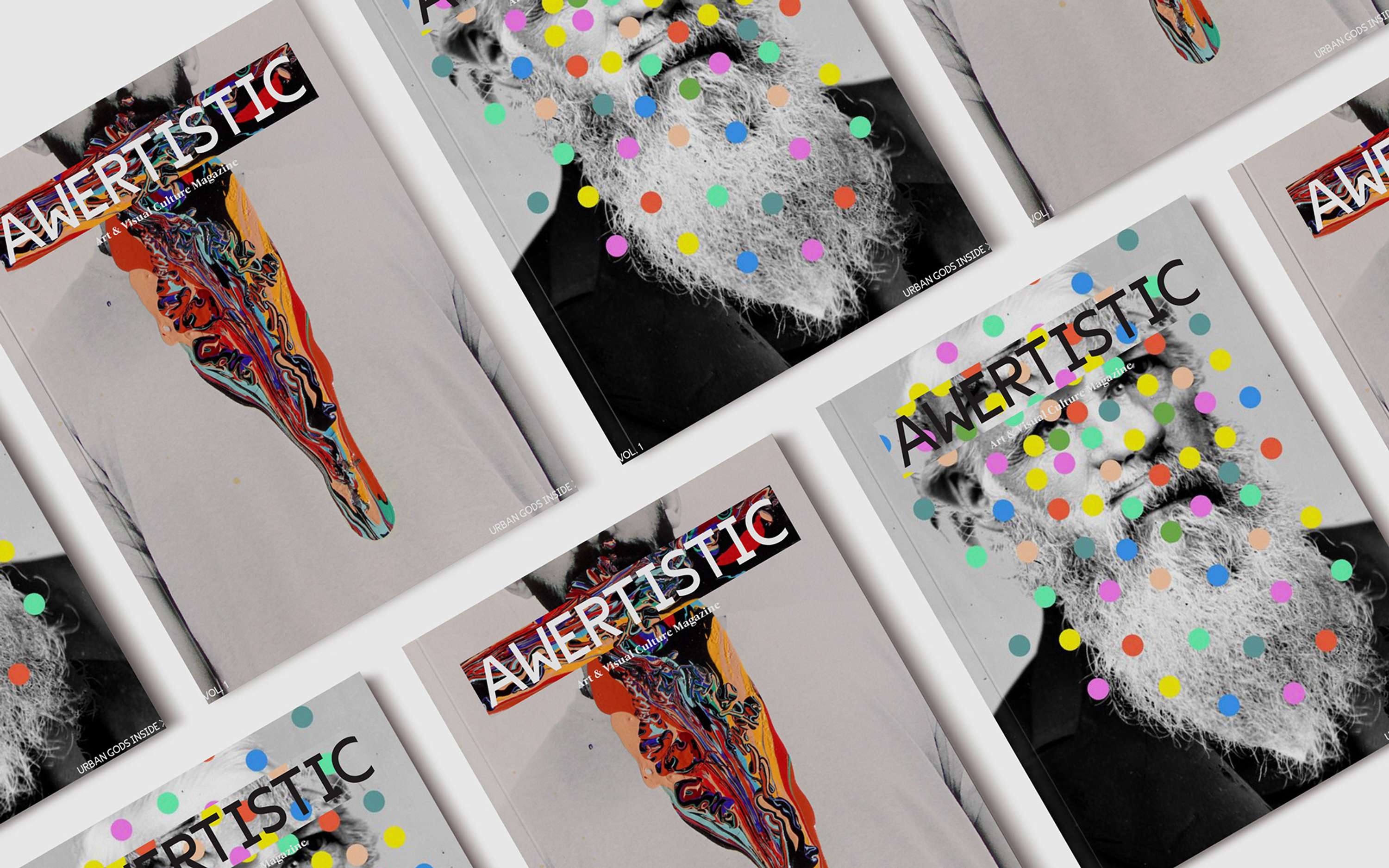 Awertistic mag | Editorial Design by Dalila Madureira