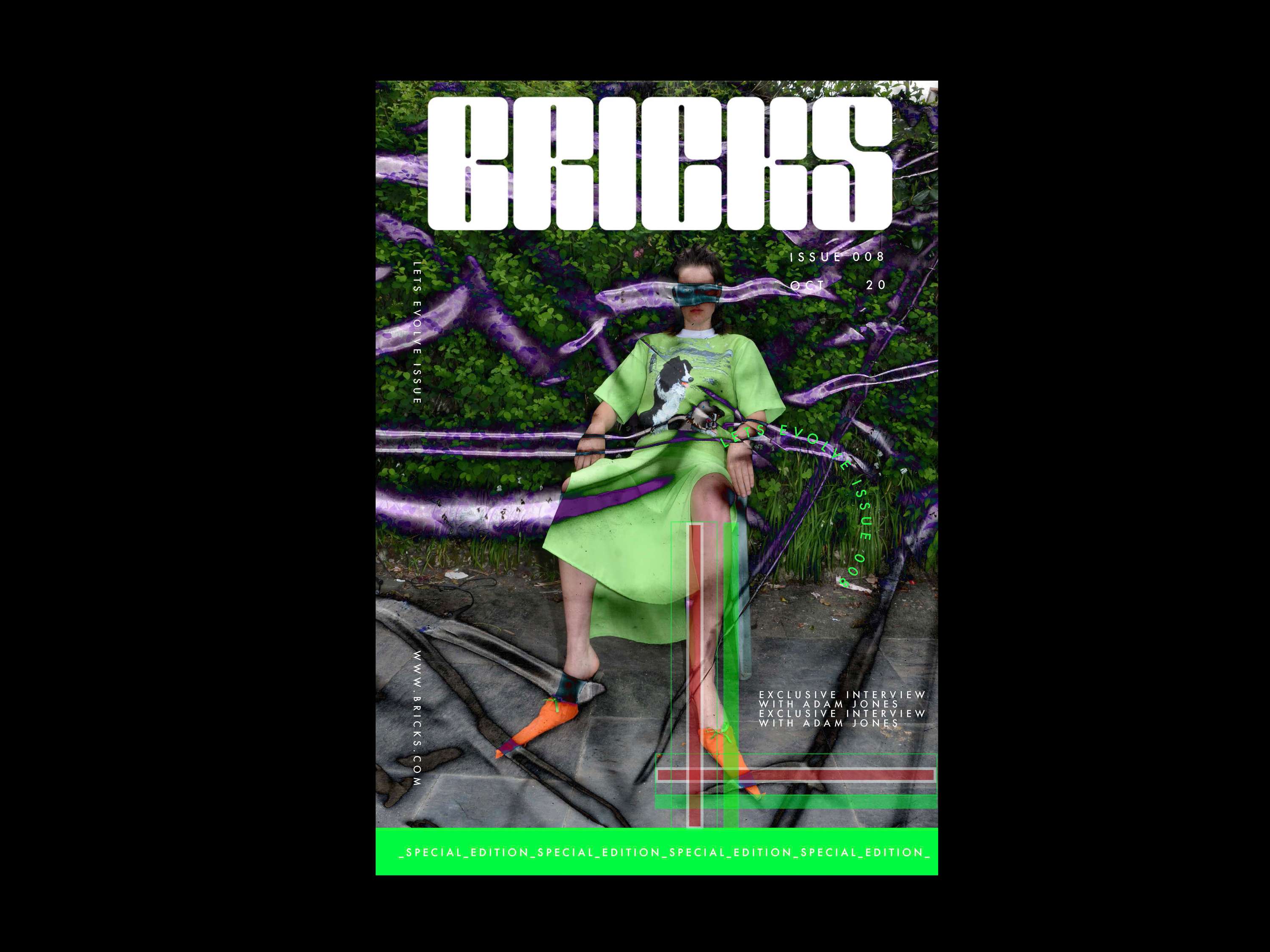 ADAM JONES X BRICKS by Shauna Knapman