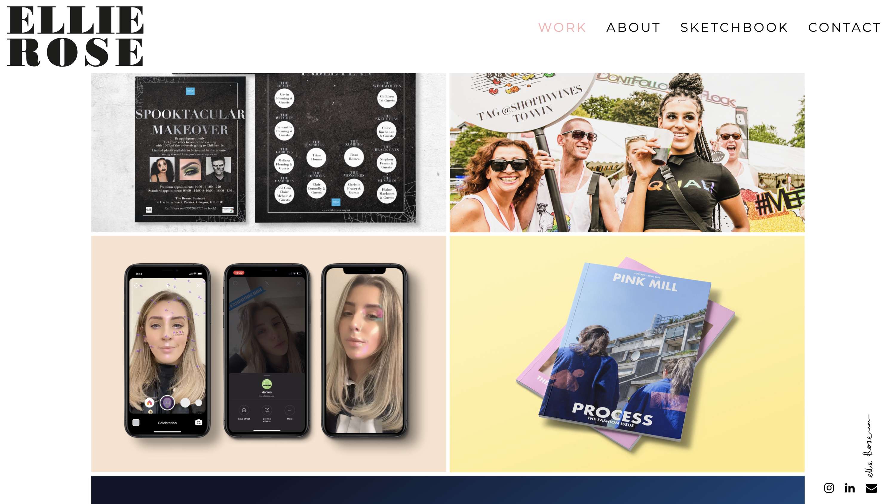 Ellie Rose - Portfolio Web Design & Development by Ellie Rose