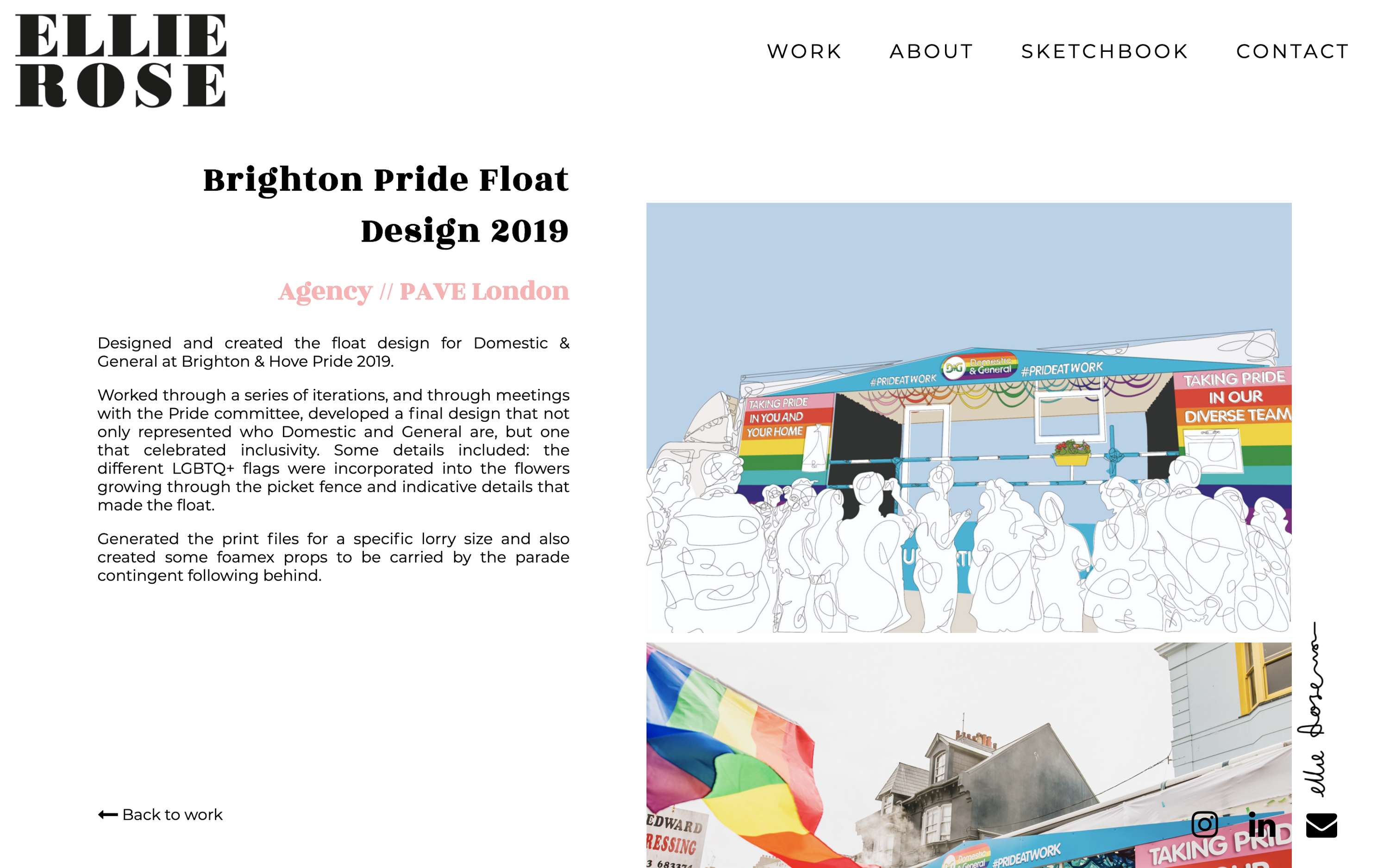Ellie Rose - Portfolio Web Design & Development by Ellie Rose