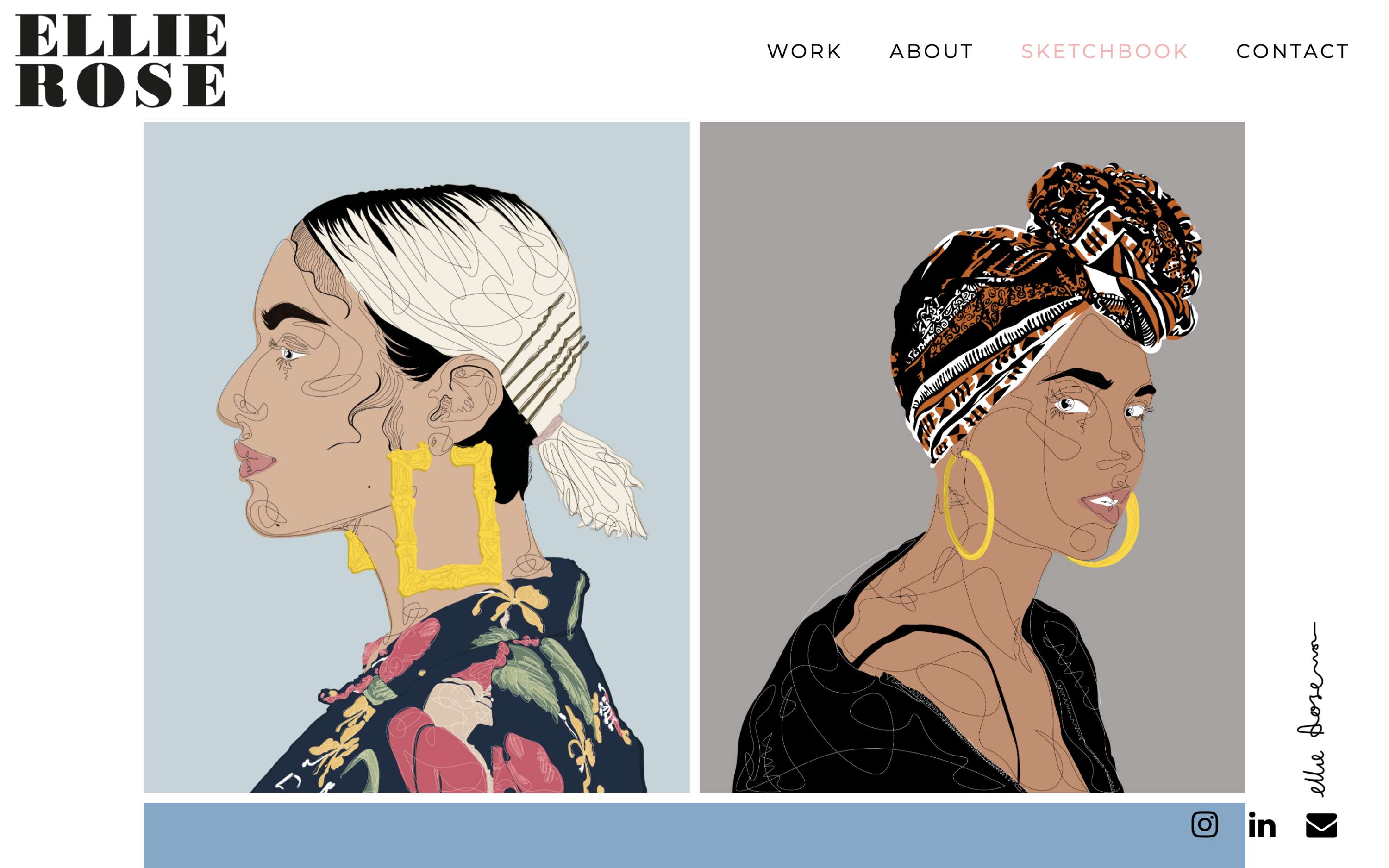 Ellie Rose - Portfolio Web Design & Development by Ellie Rose
