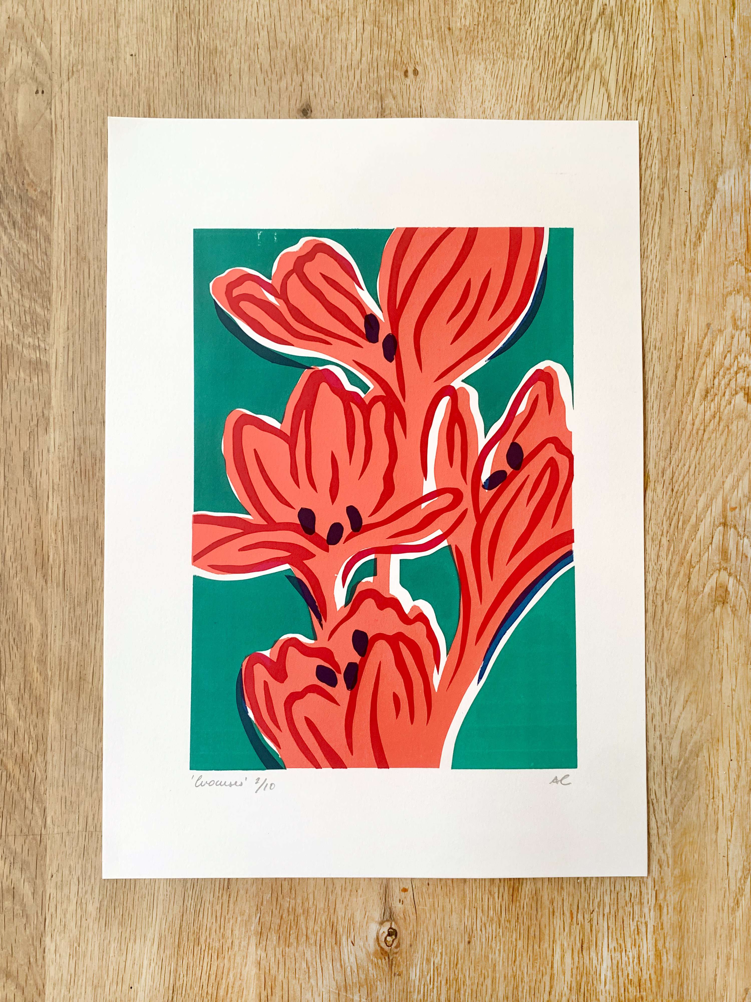 Original Screen Prints by Alice Charman