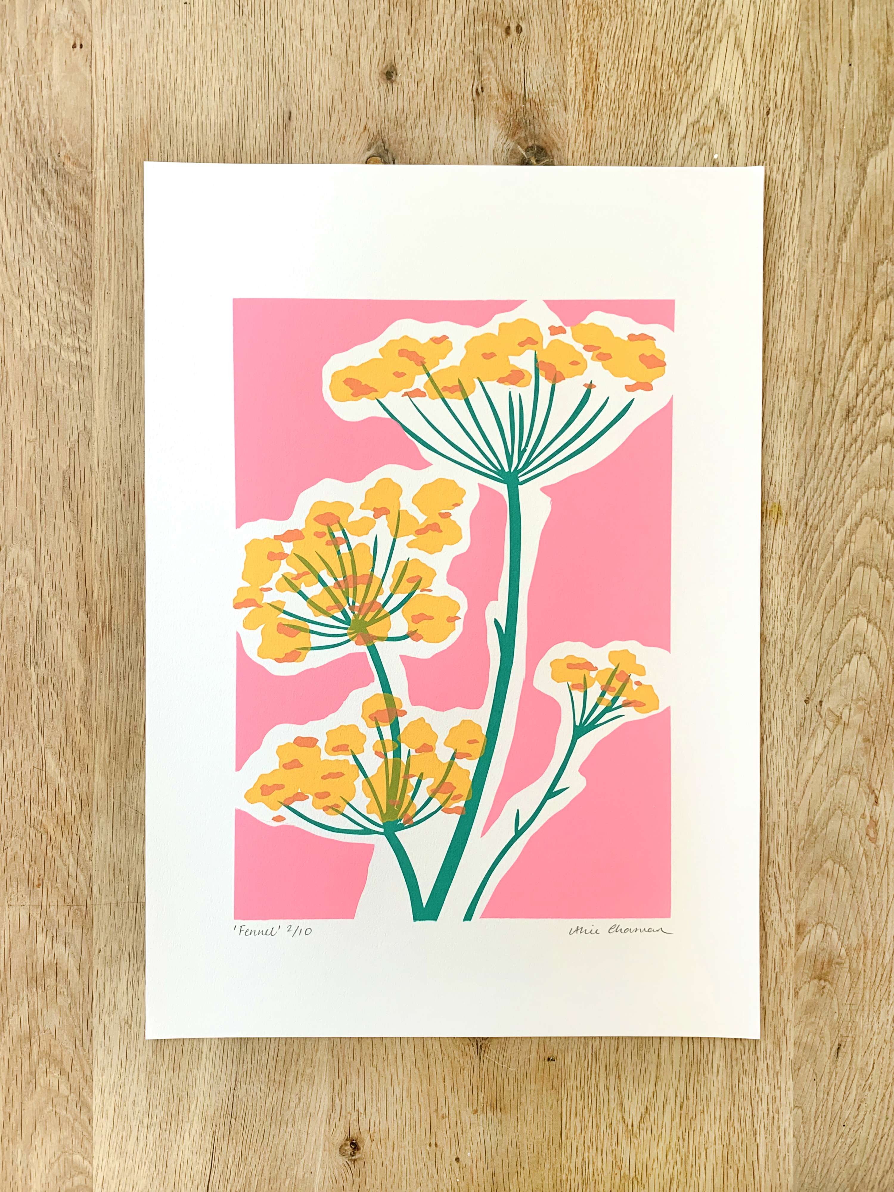 Original Screen Prints by Alice Charman