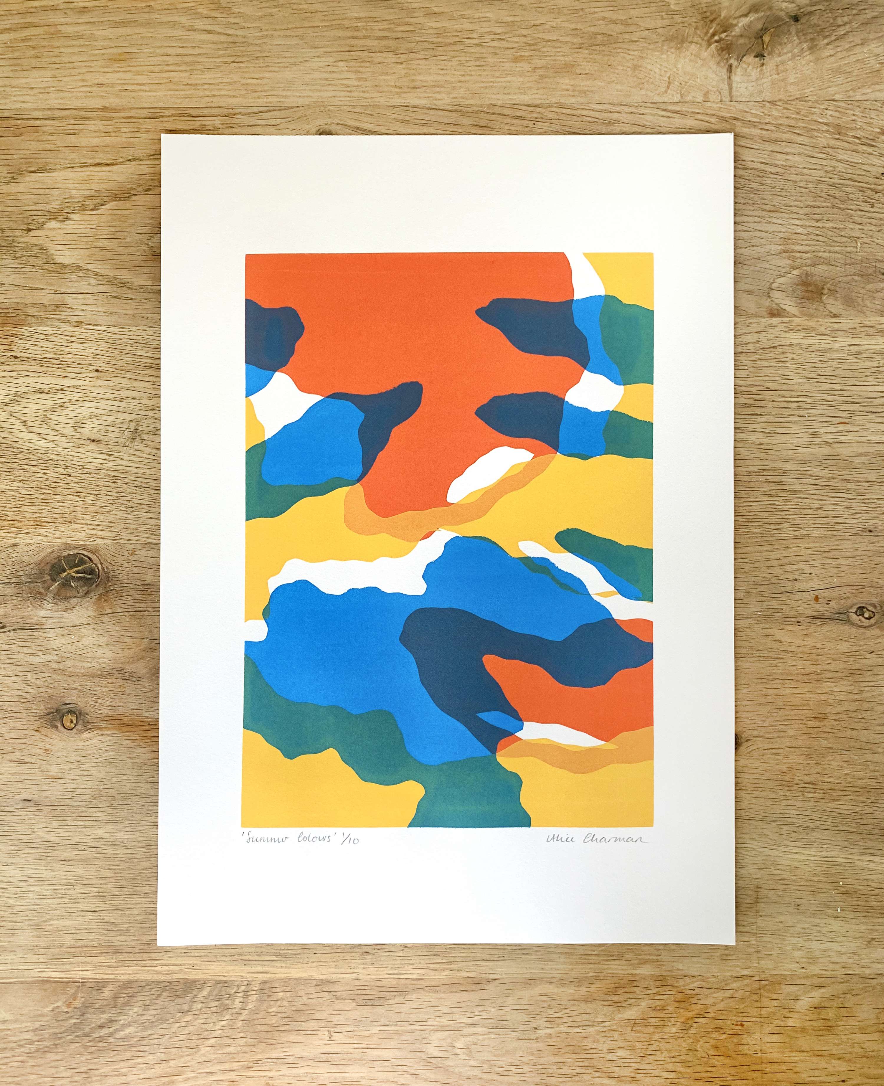 Original Screen Prints by Alice Charman