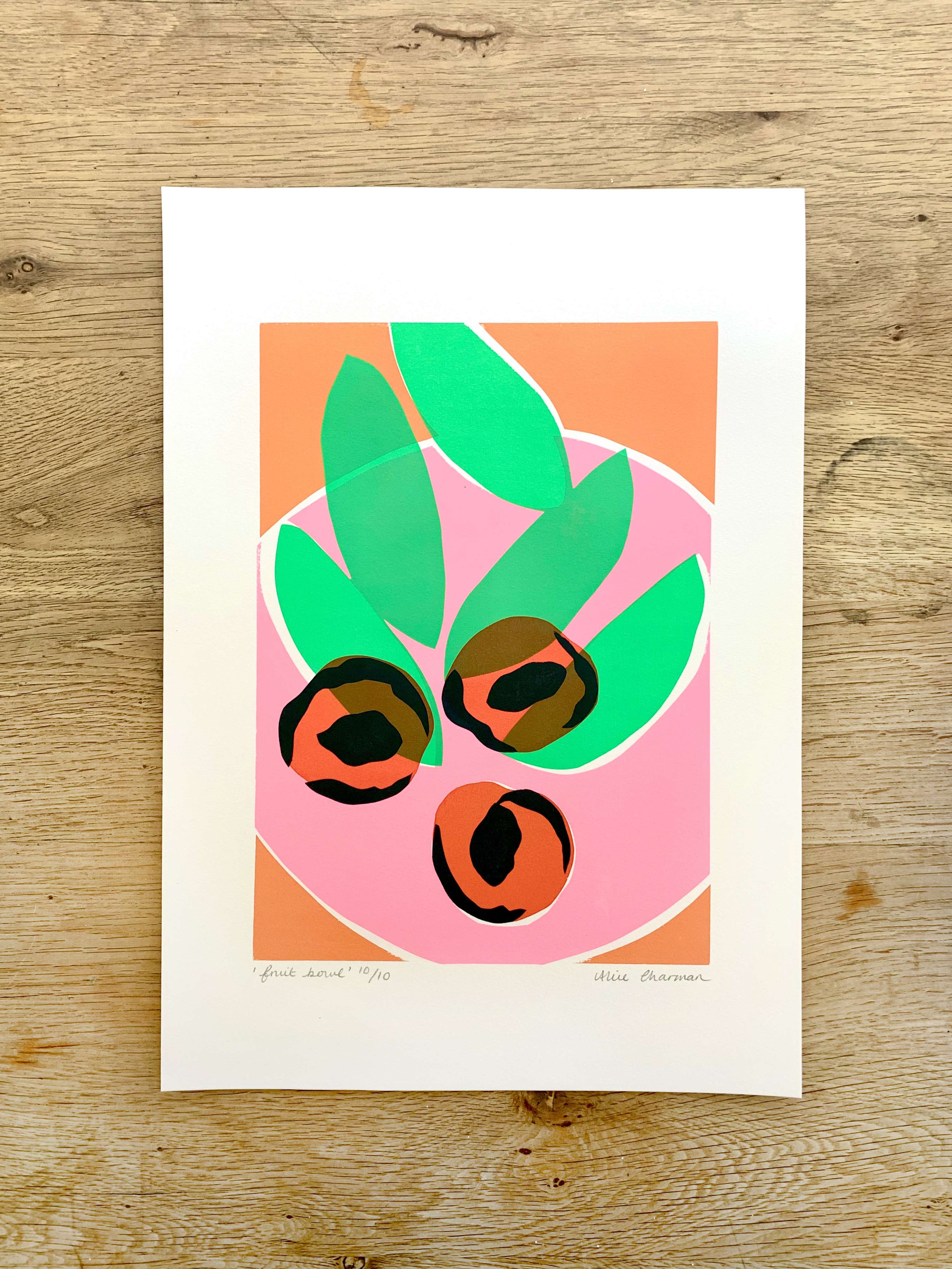 Original Screen Prints by Alice Charman