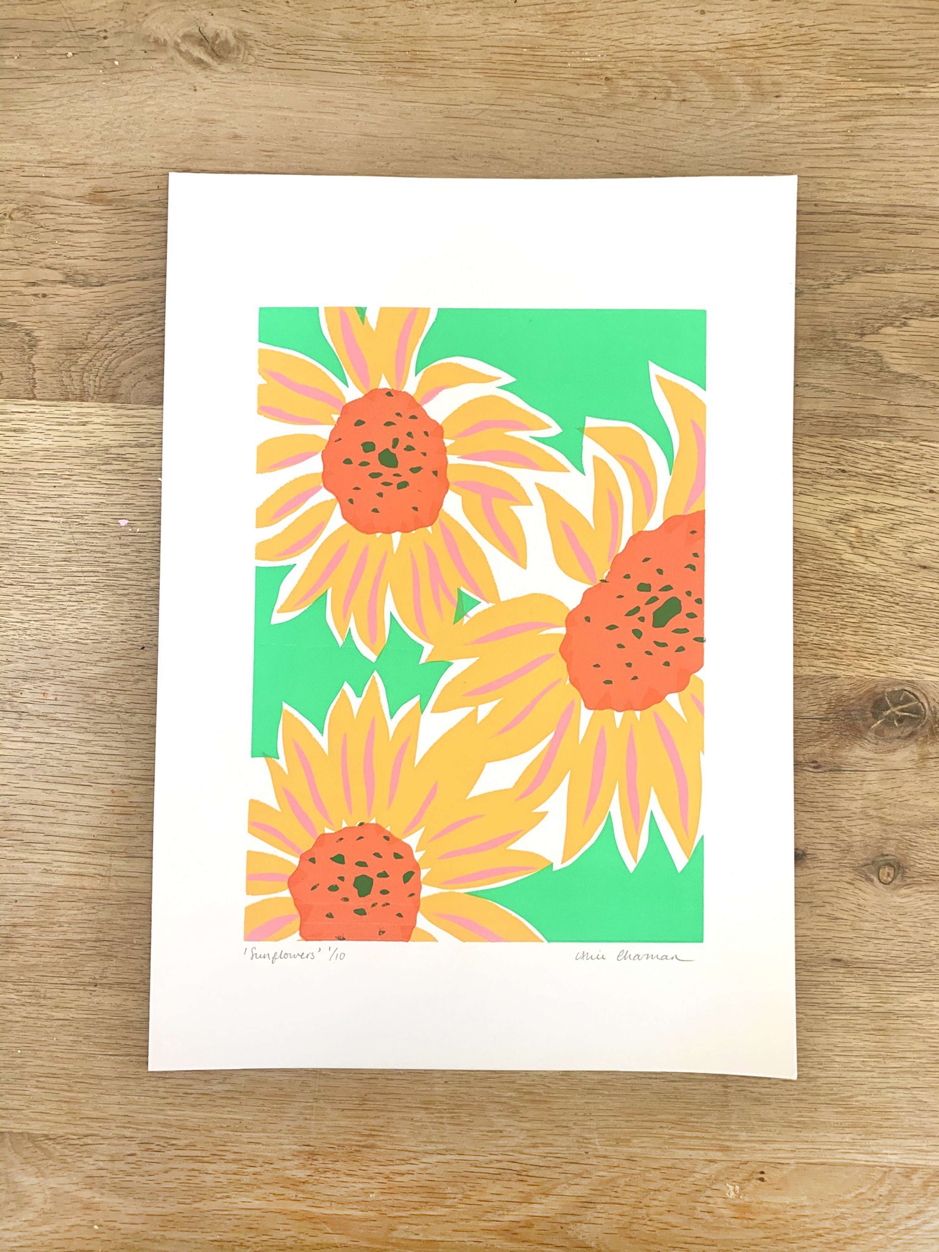 Original Screen Prints by Alice Charman