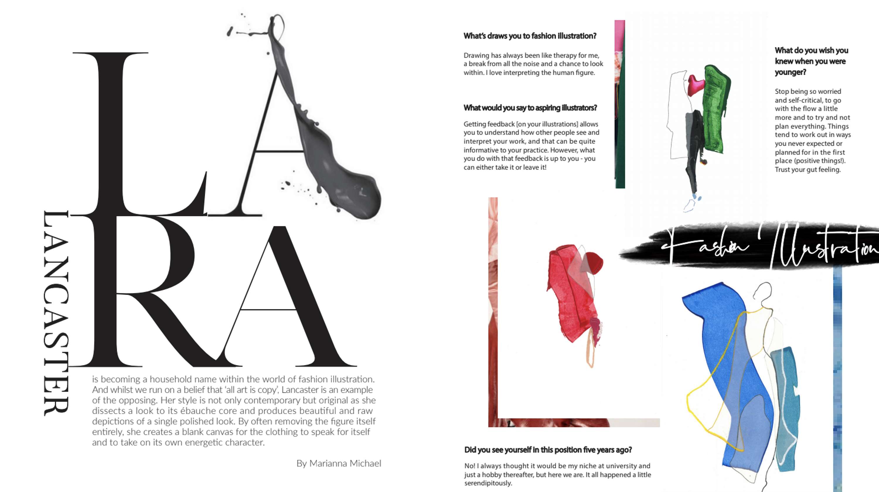 In Conversation with Lara Lancaster by Marianna Michael