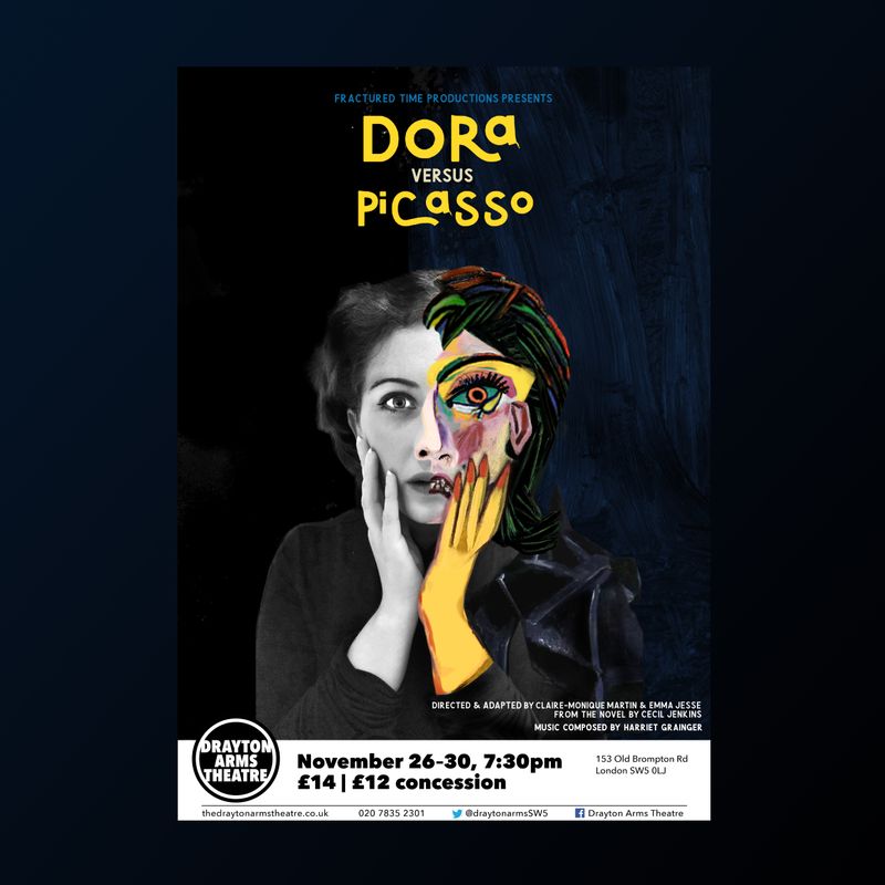 Dora Versus Picasso - Drayton Arms Theatre 2019 by Claire-Monique Martin