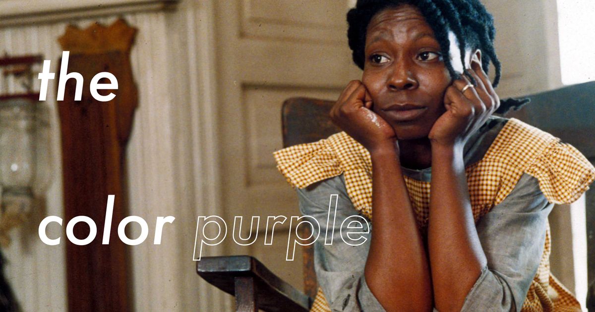 The Color Purple / MOCK Book cover design The Dots