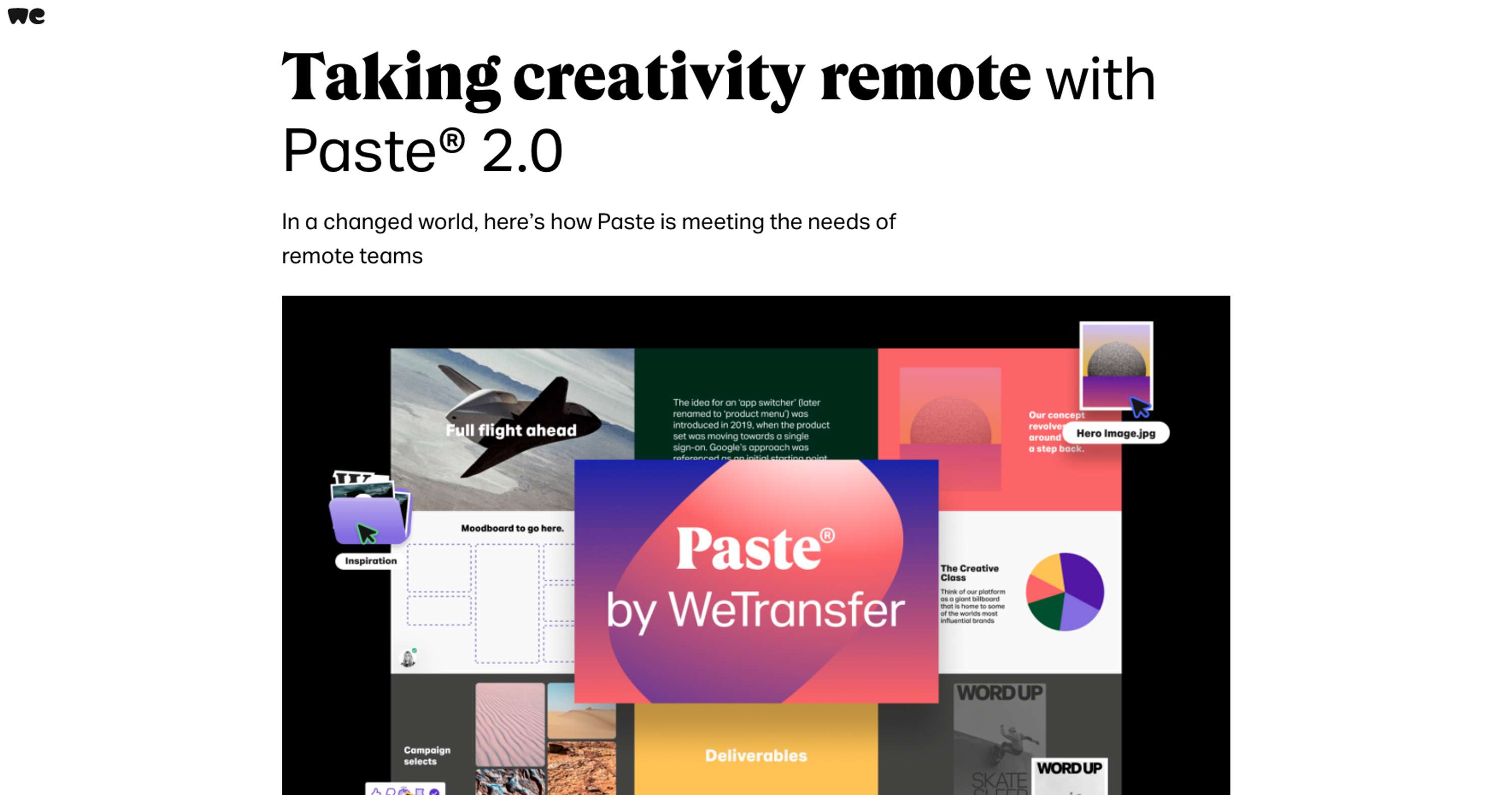 Ideas by WeTransfer by Linda Mertens