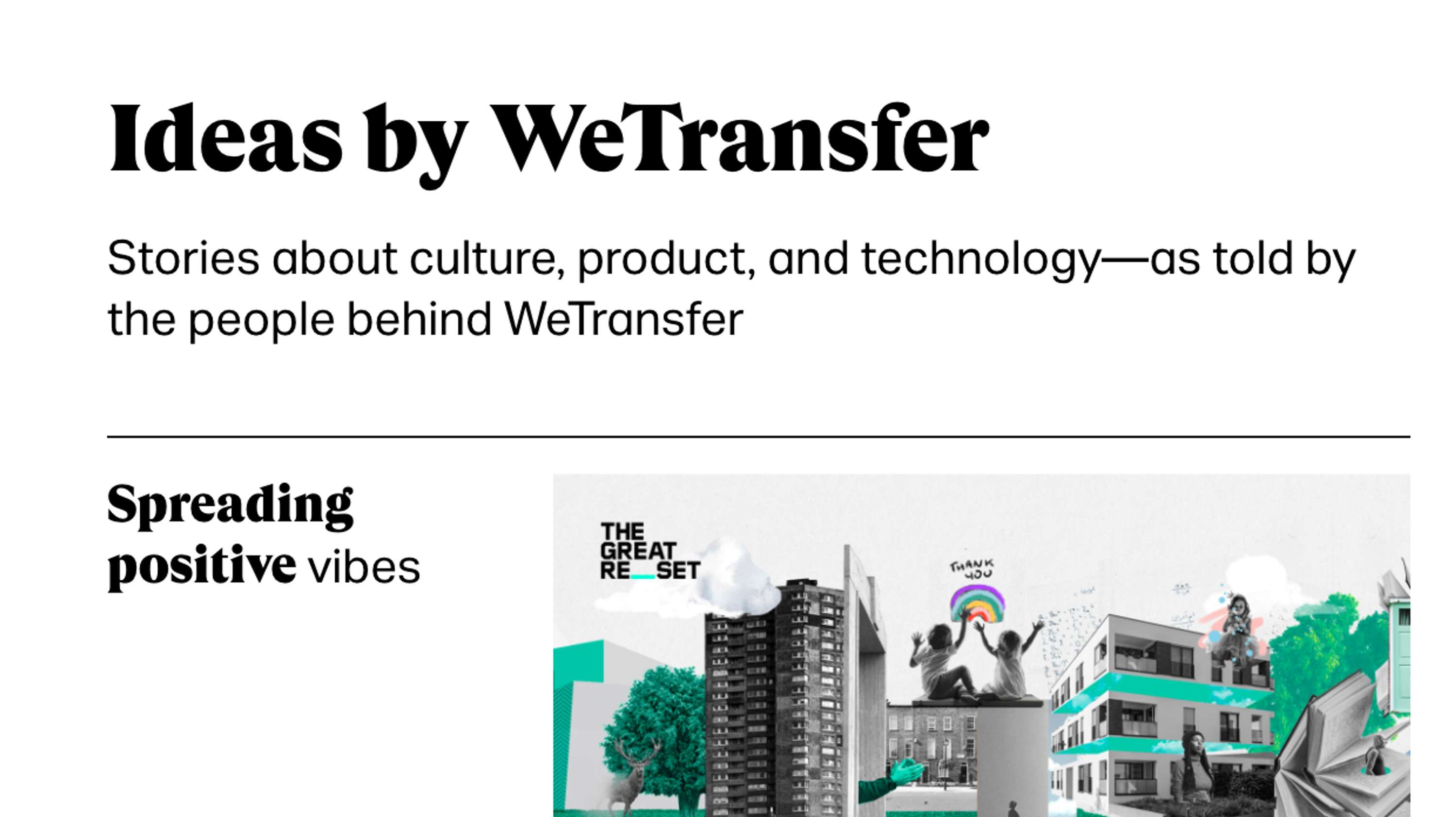 Ideas by WeTransfer by Linda Mertens