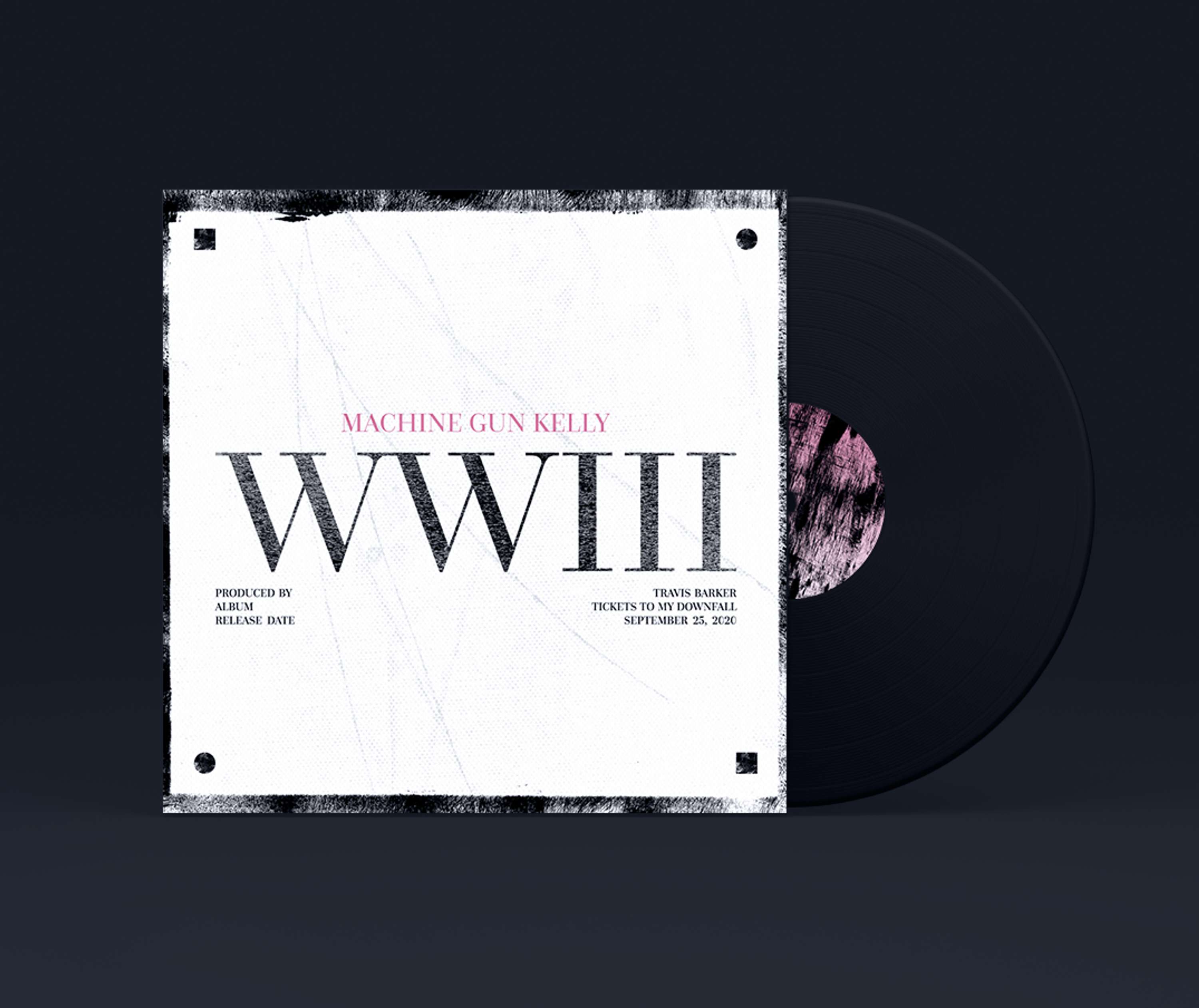 Machine Gun Kelly - Tickets To My Downfall Design by Grigory Samoylov