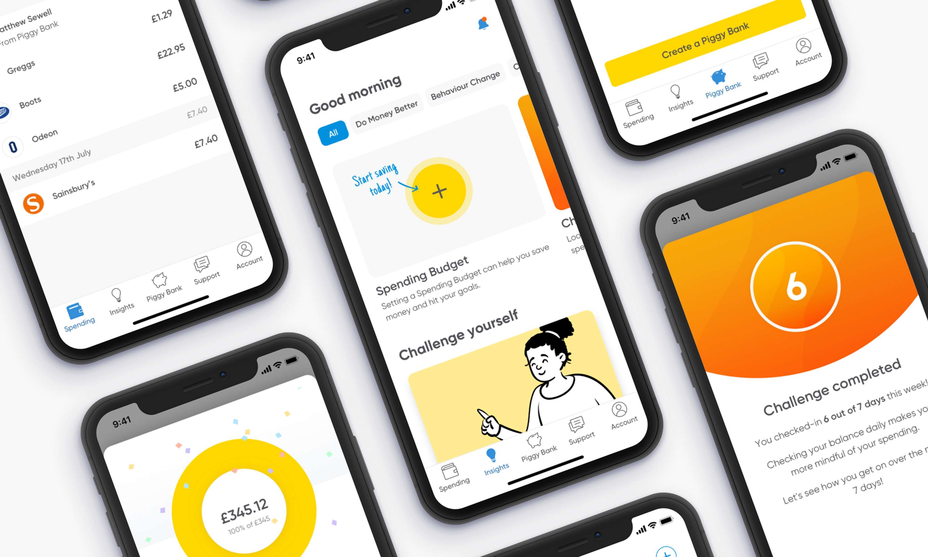 Bó Fintech Banking App by Matt Sewell