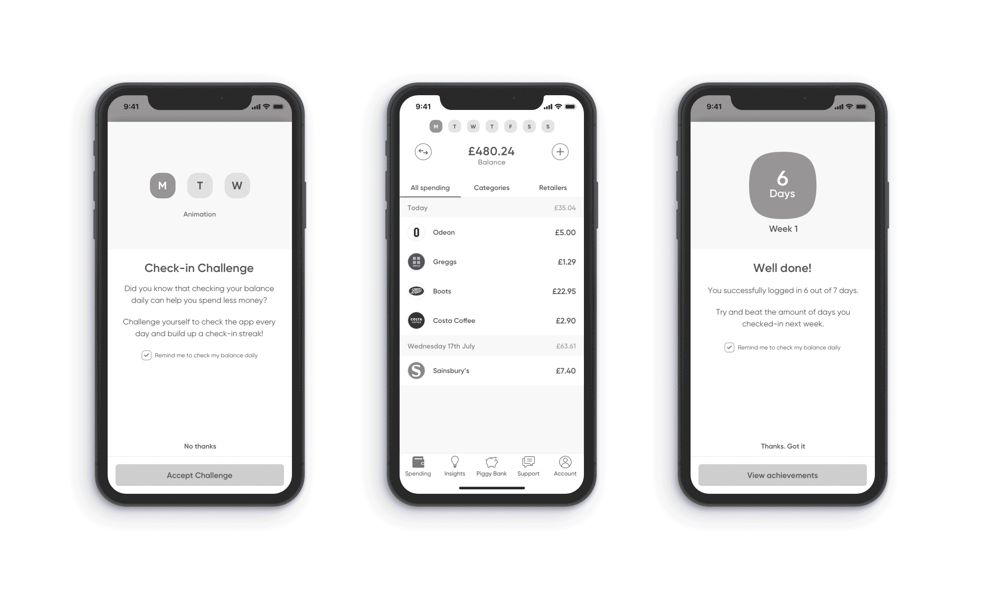 Bó Fintech Banking App by Matt Sewell