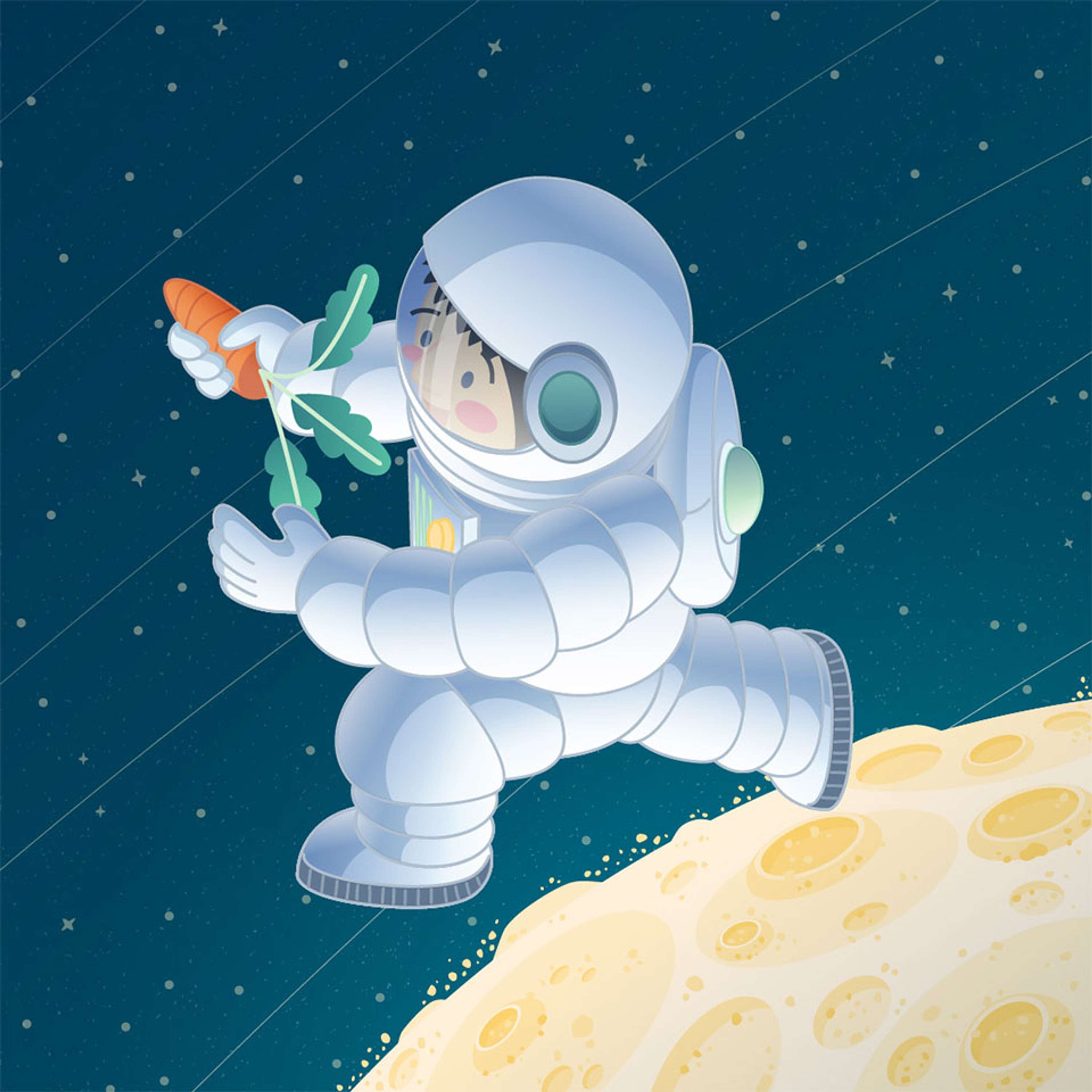 Rabbits on the Moon by Amanda Lima