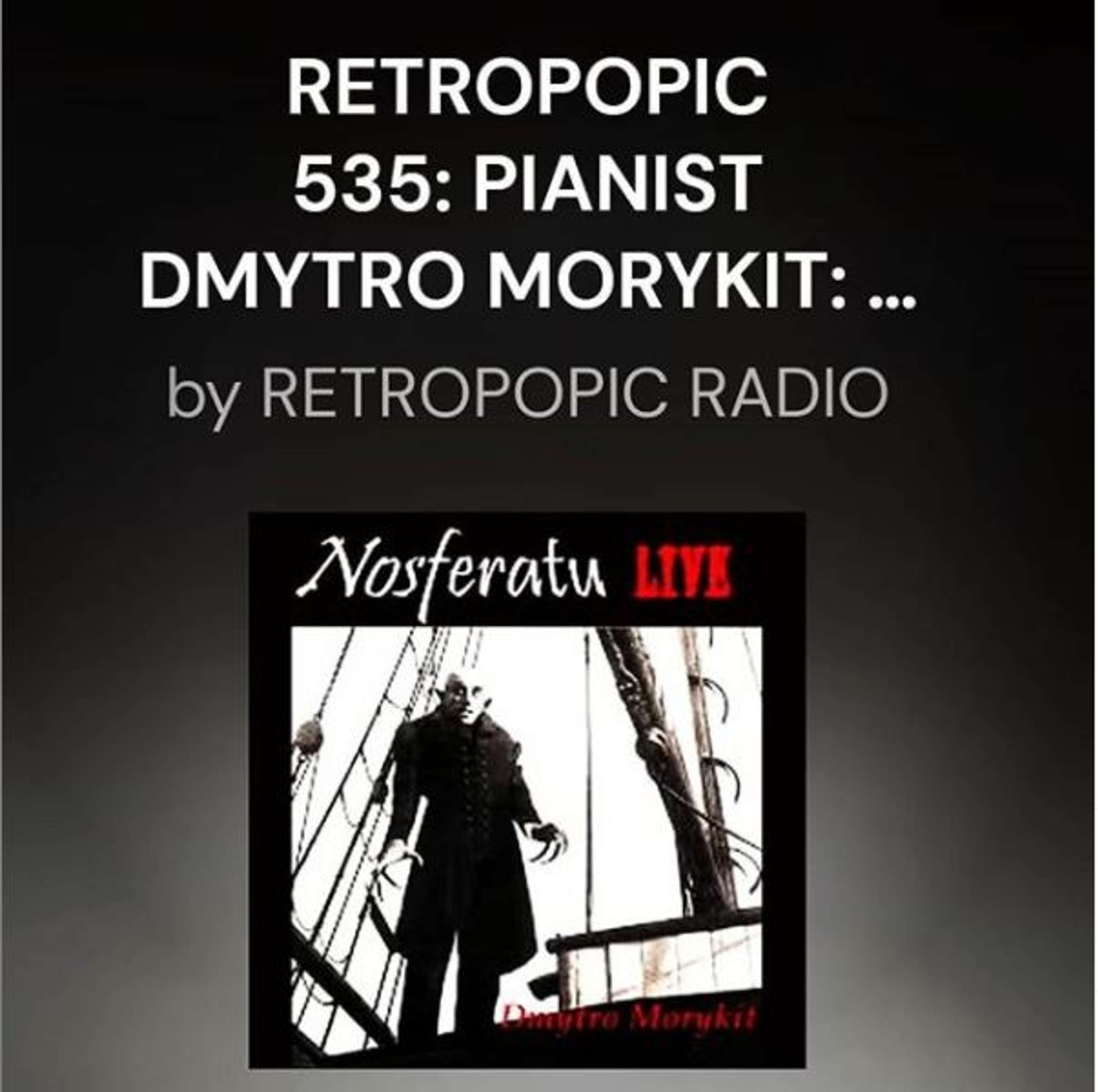 Interview with Retropopic Radio, Sydney. by Dmytro Morykit