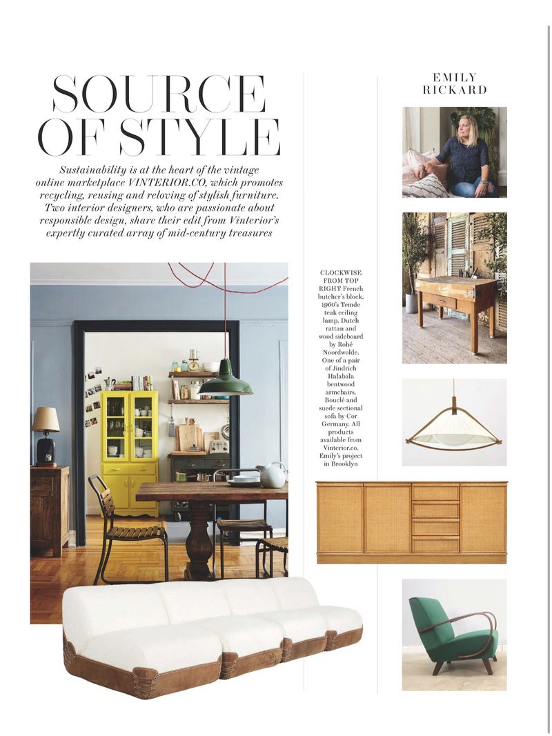 Vinterior Picks for House & Garden by Bailey Omalley