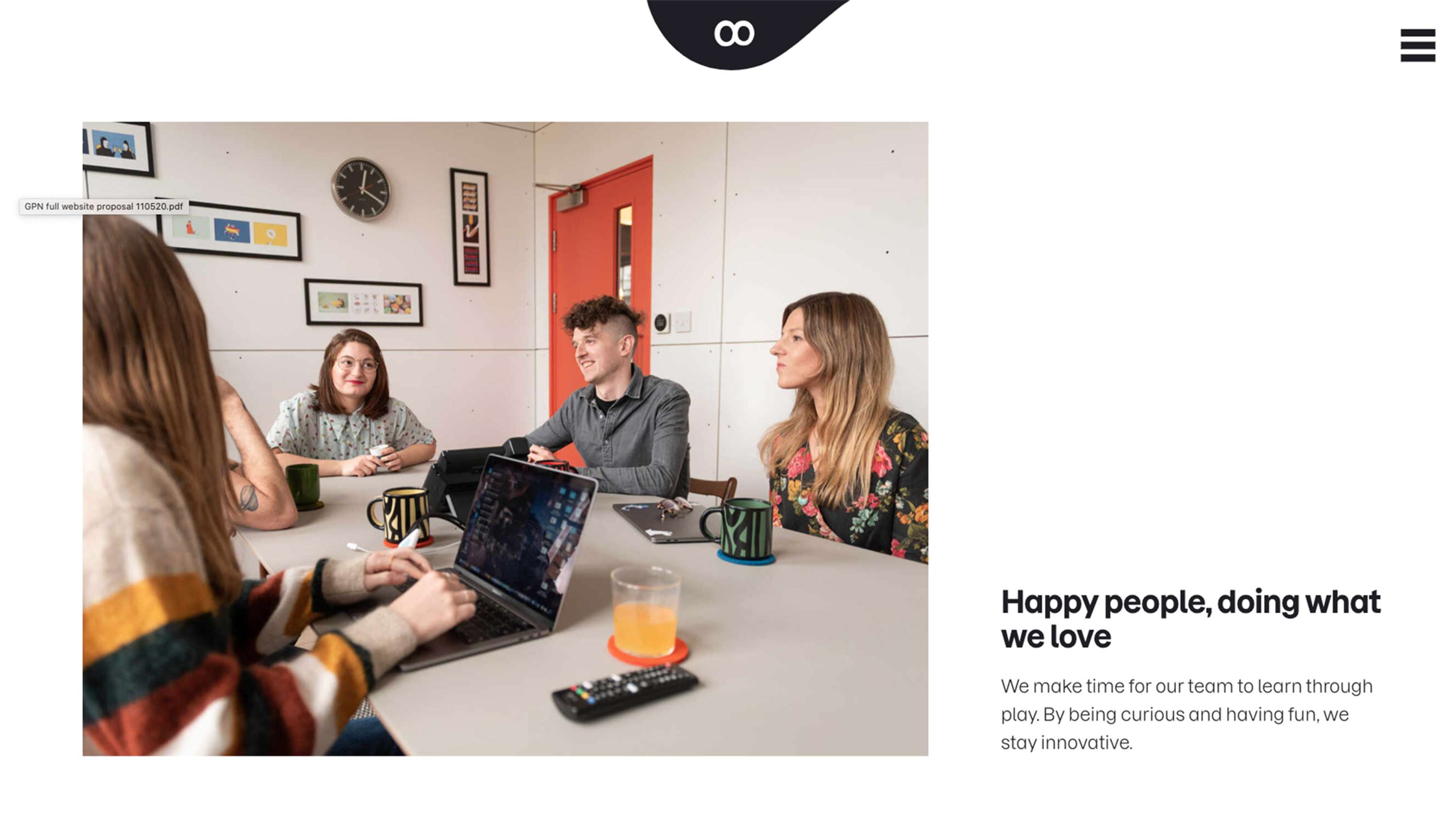 Animade – verbal identity and website by Mike Reed