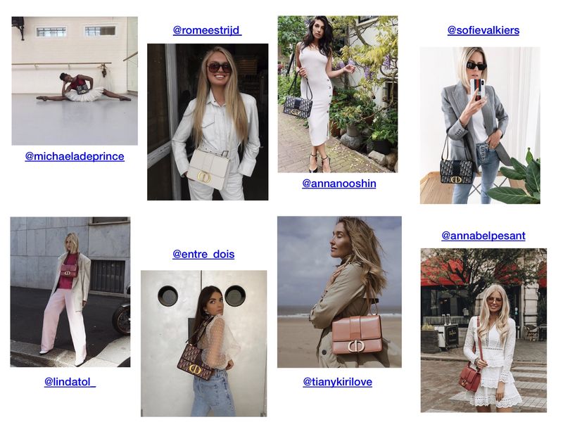 DIOR 30 MONTAIGNE BAG WORLDWIDE LAUNCH by Melis Bilmez