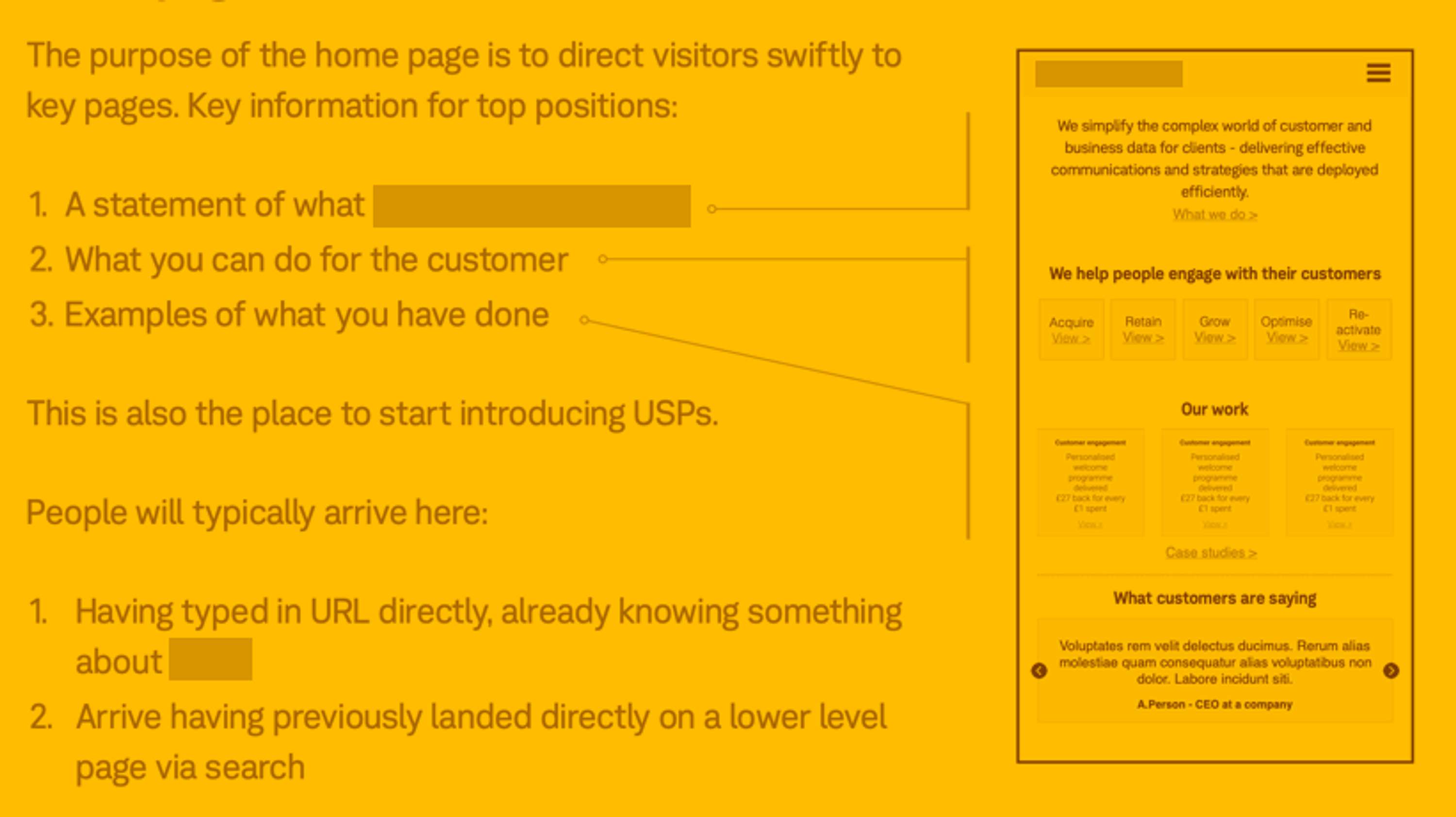 Identifying, & designing for, the one key audience by The Digital Brand Studio Ltd