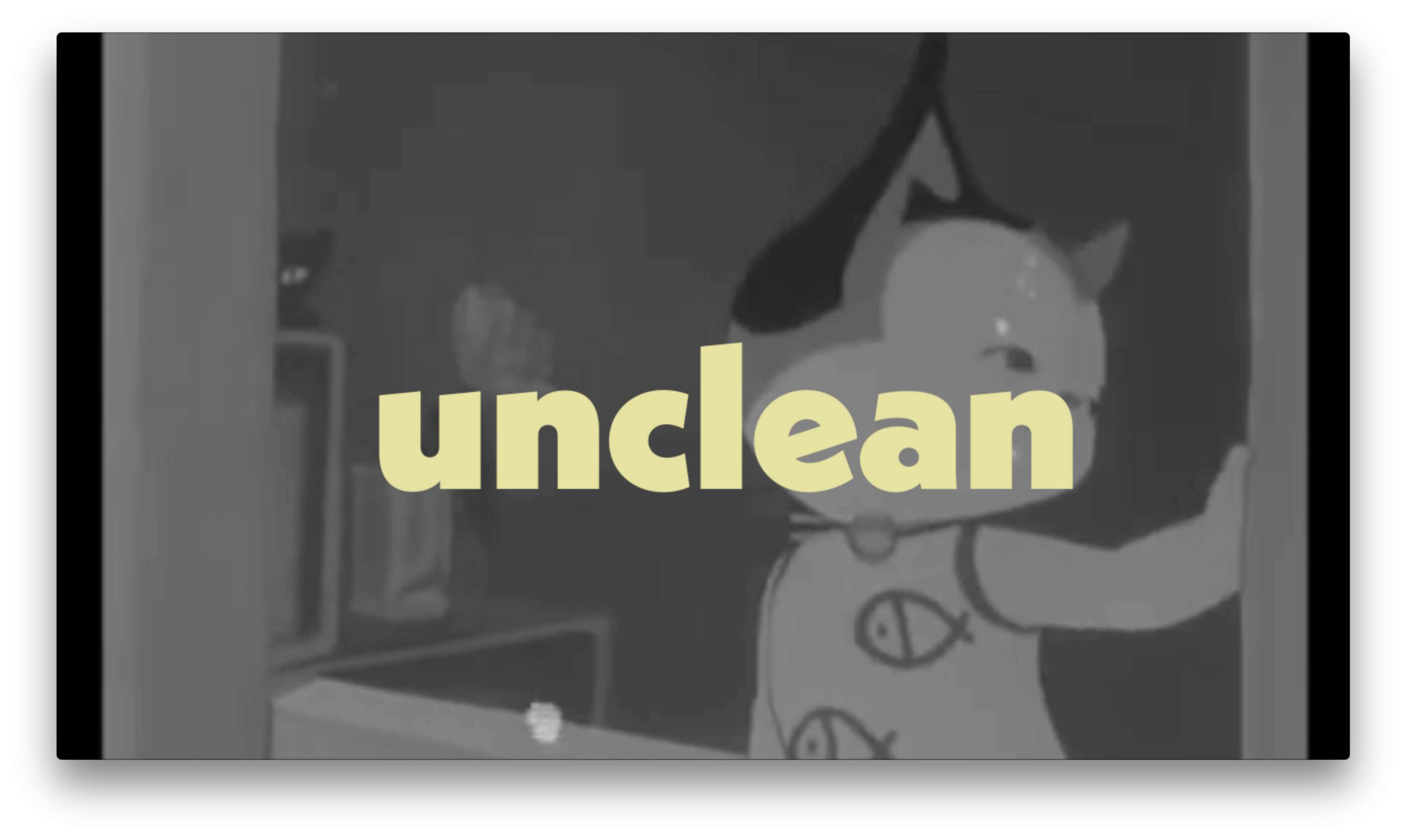 UNCLEAN by Hannah Thomas