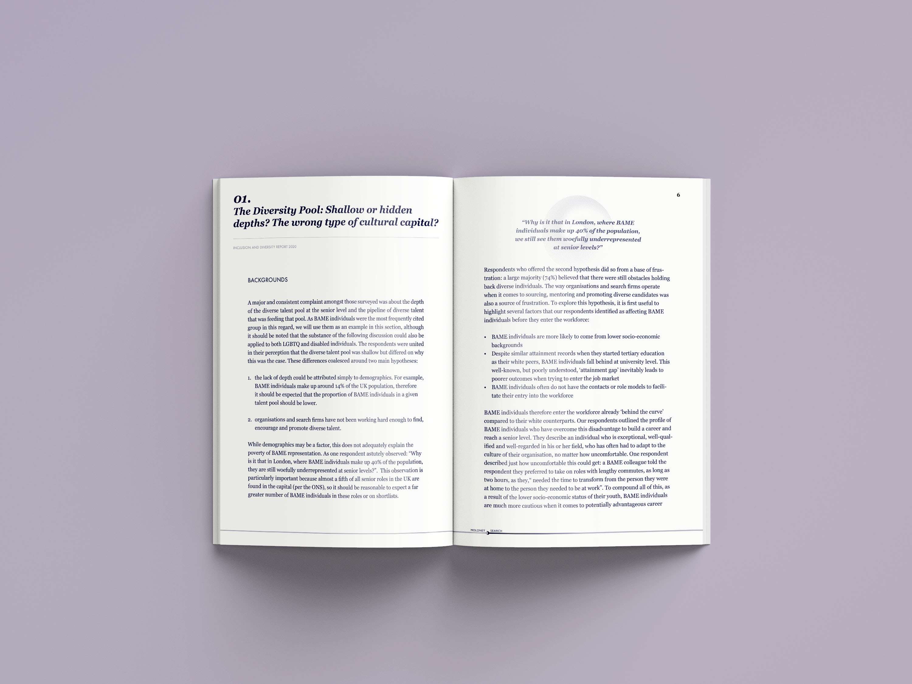 Inclusion and Diversity Report 2020 by Ana Grigorovici