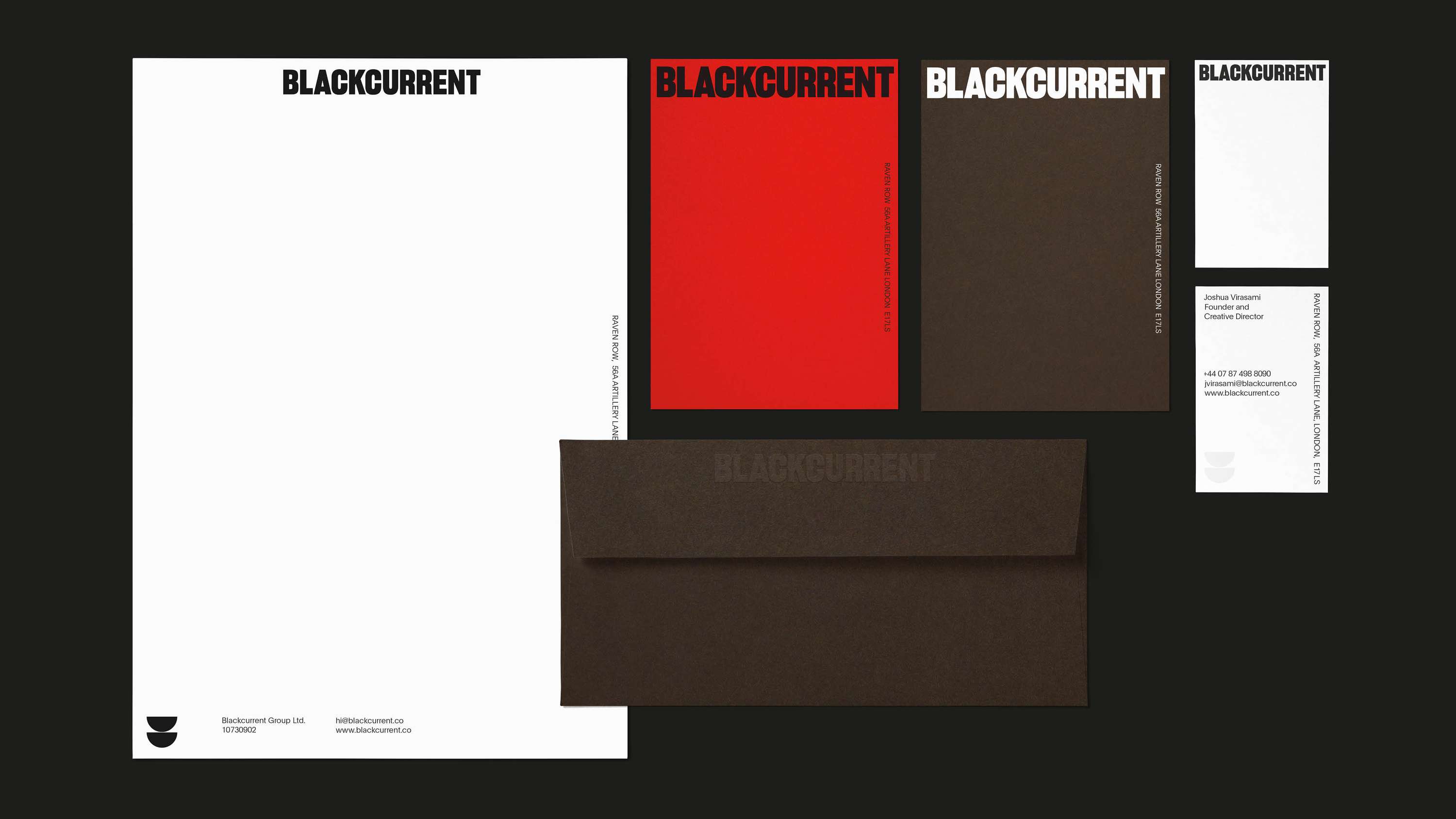 Blackcurrent Visual Identity by Sthuthi Ramesh