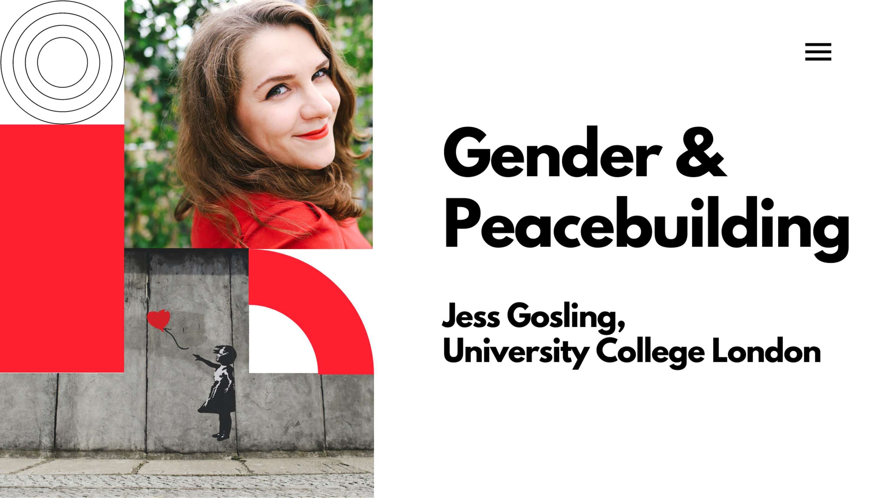 Keynote speech @ Javeriana University, Bogotá, Colombia by Jess Gosling