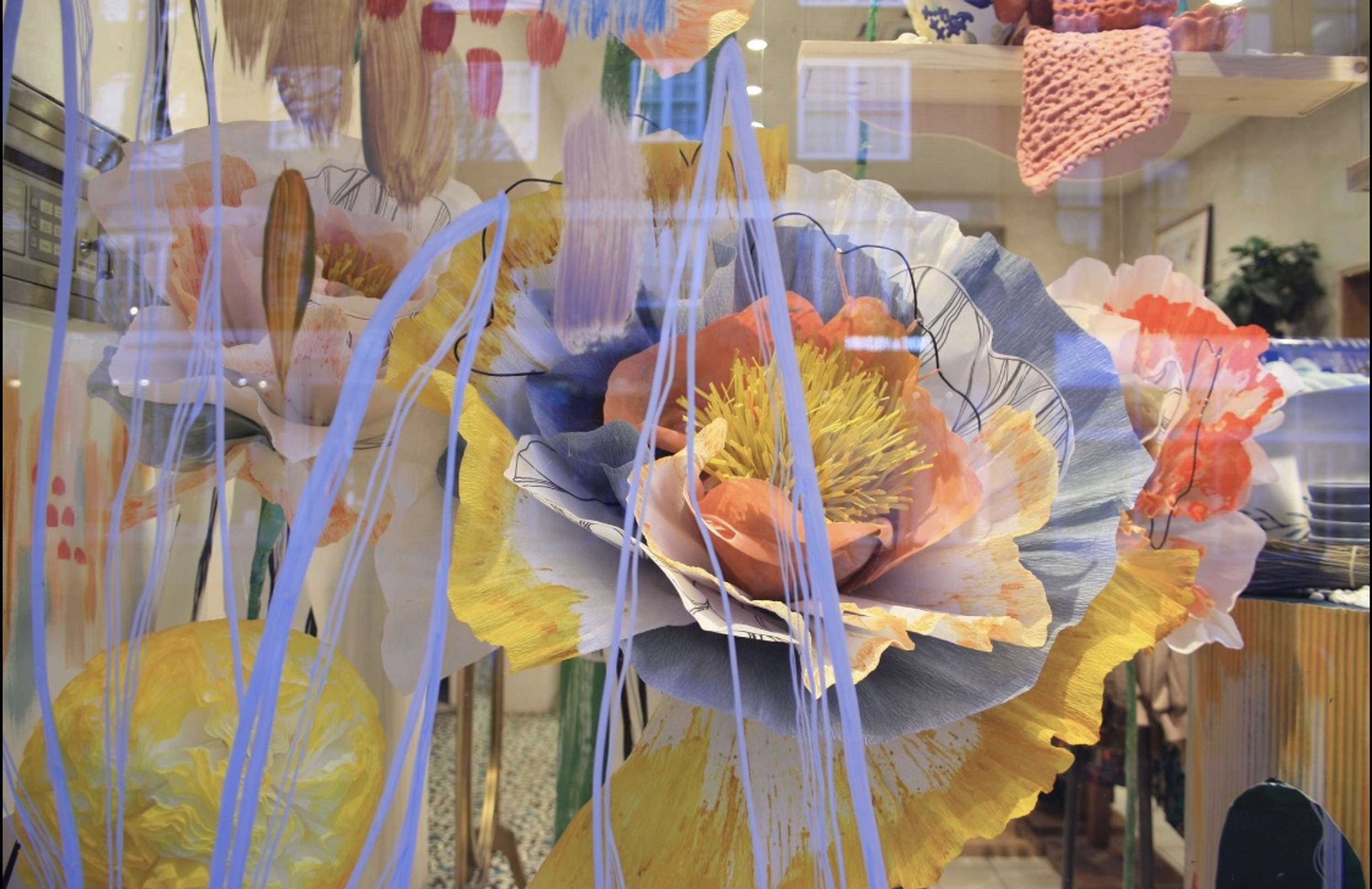 Anthropologie Blooming Window, Spring window 2020 by Megan Johnson