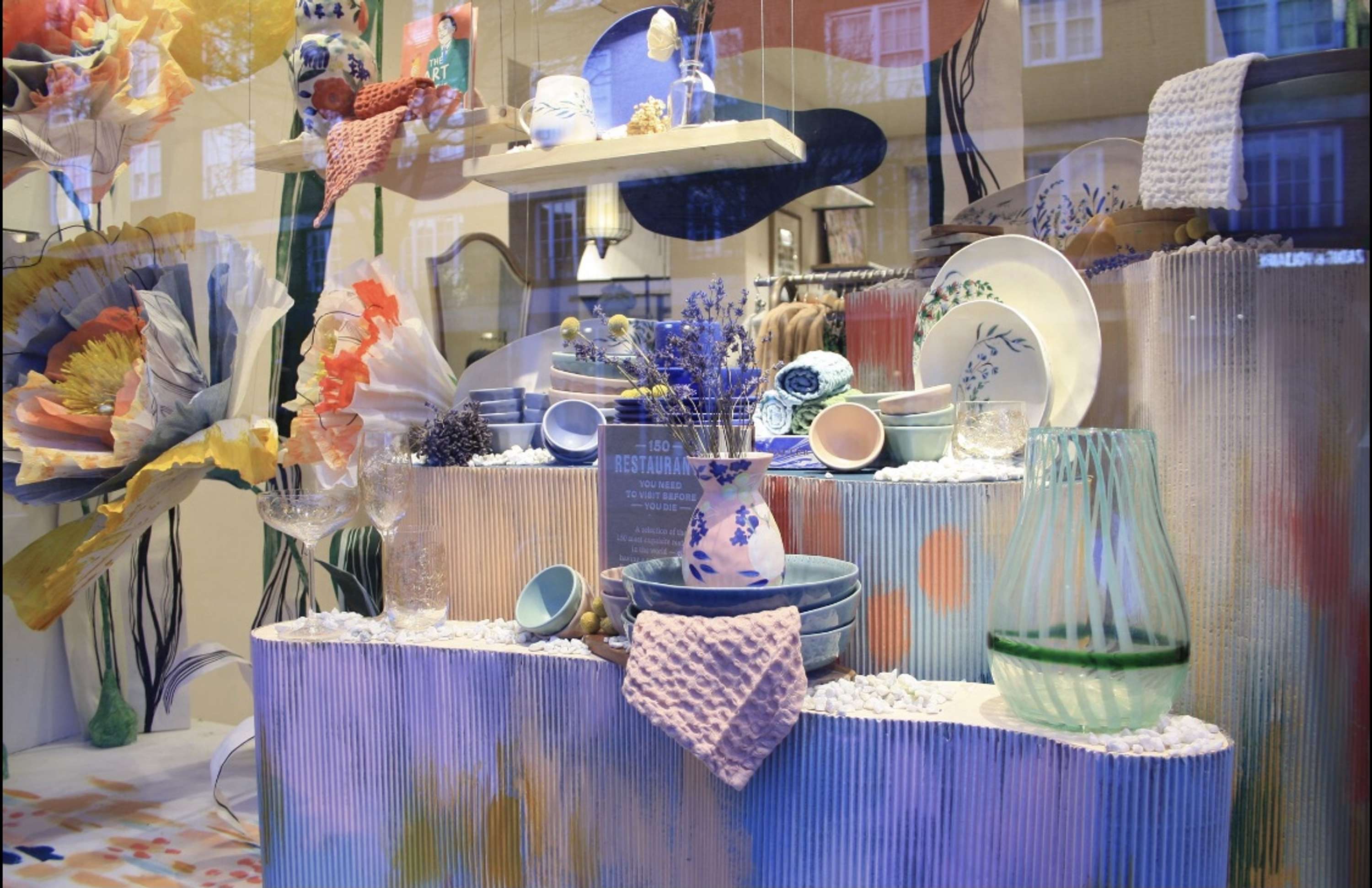 Anthropologie Blooming Window, Spring window 2020 by Megan Johnson