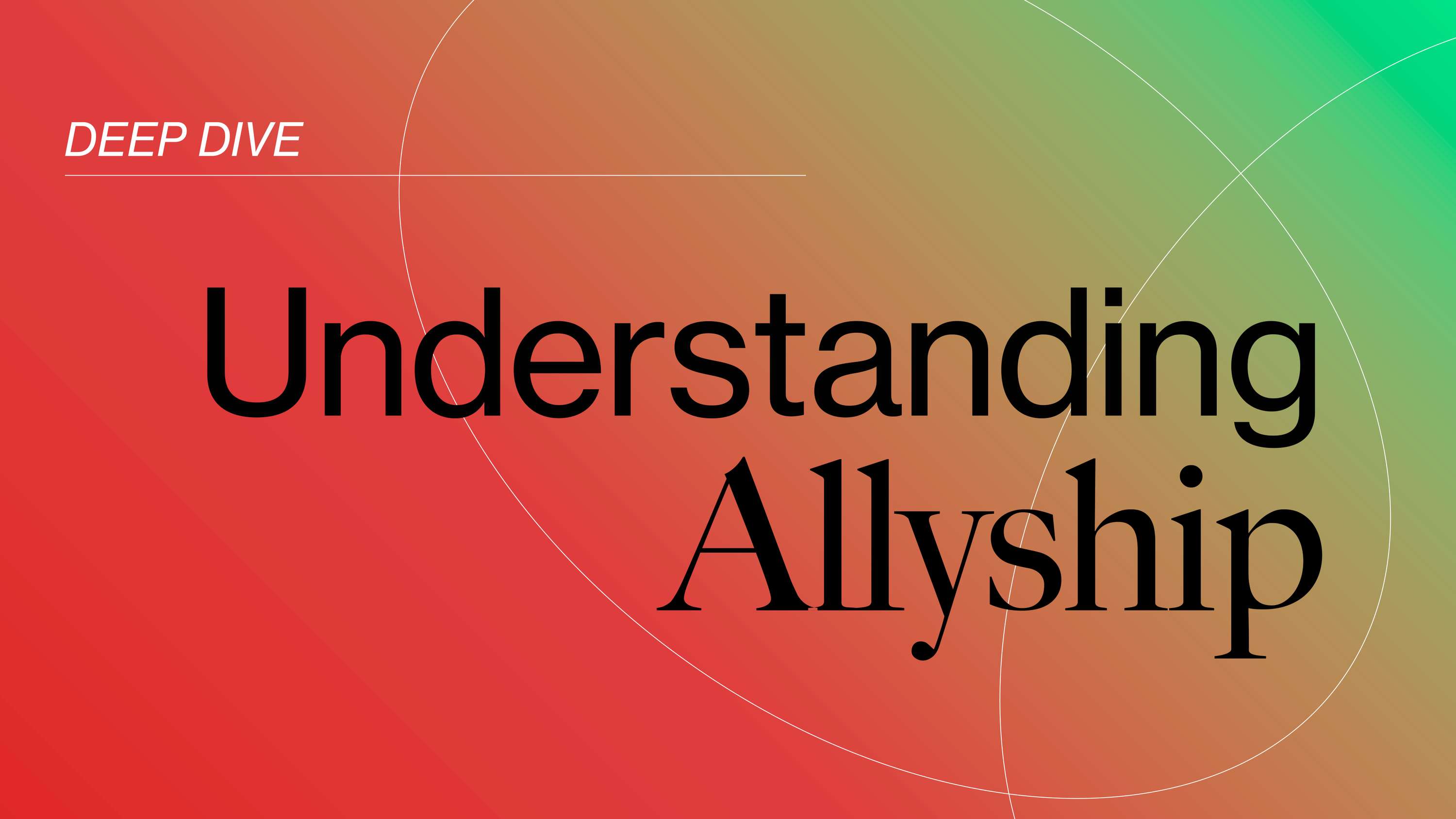 Understanding Allyship by Canvas8